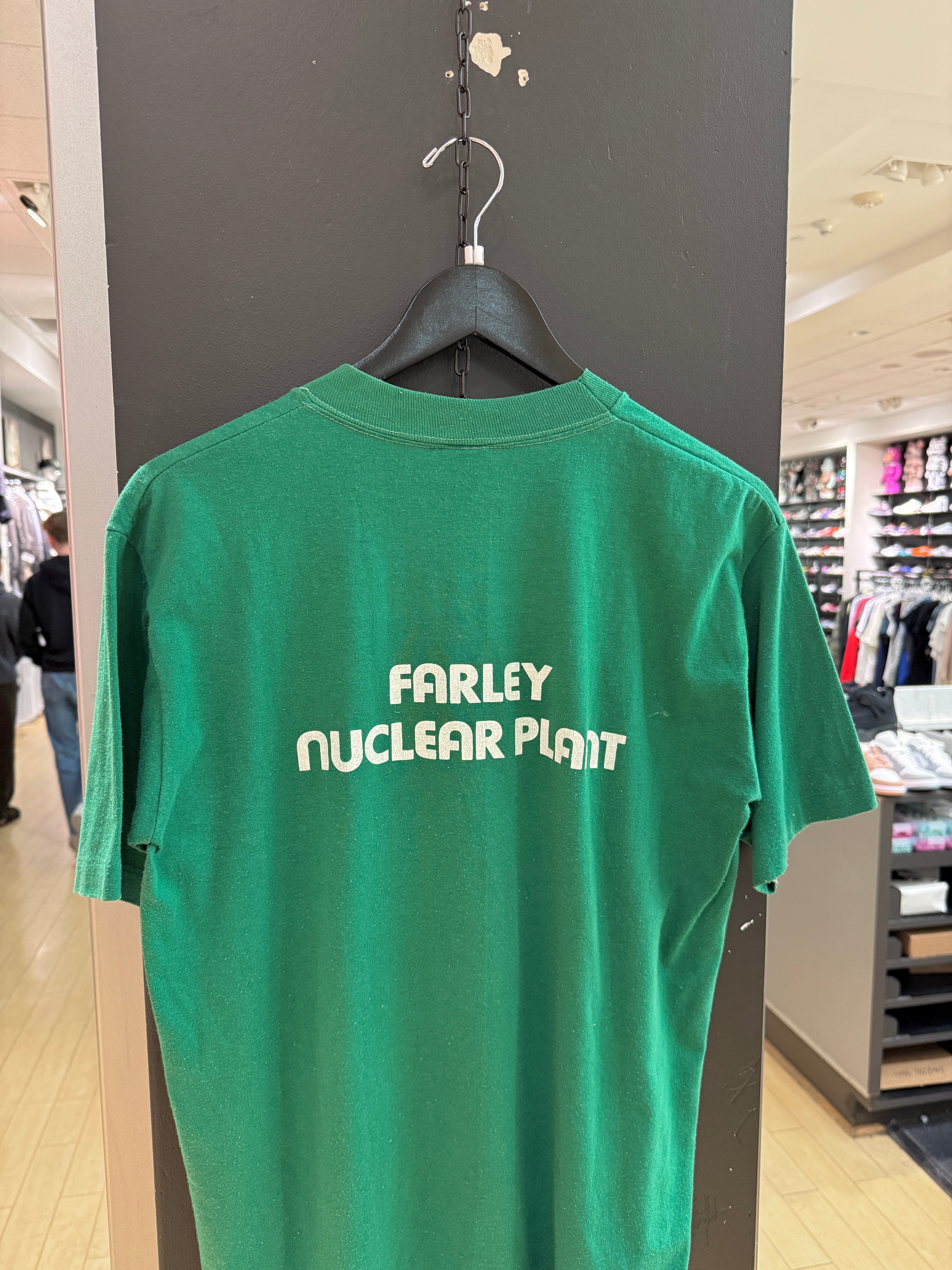 70s Little Nukie Farley Nuclear Plant Tee Sz L