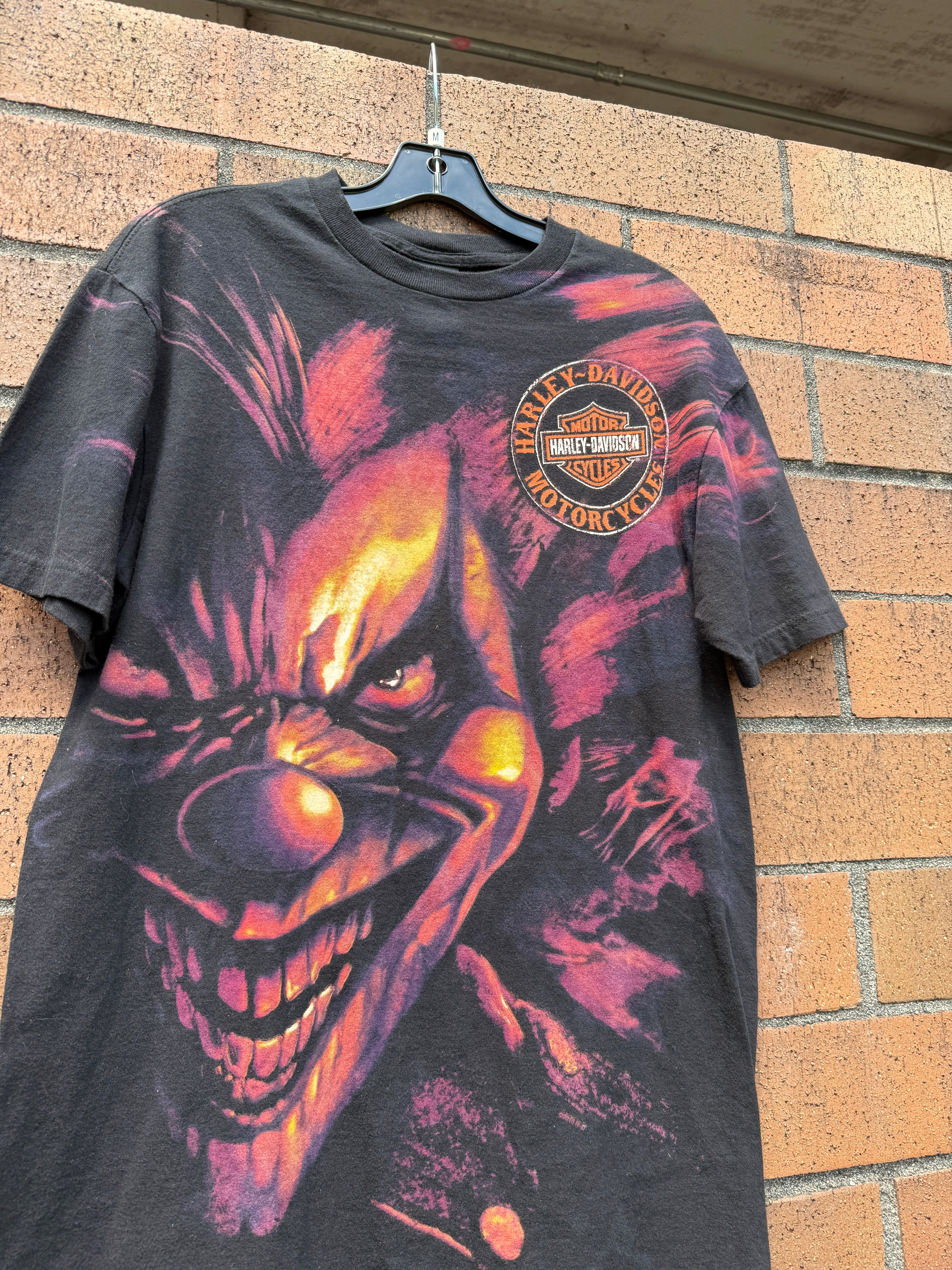 2014 Harley Davidson Mile High Clown Tee Size M