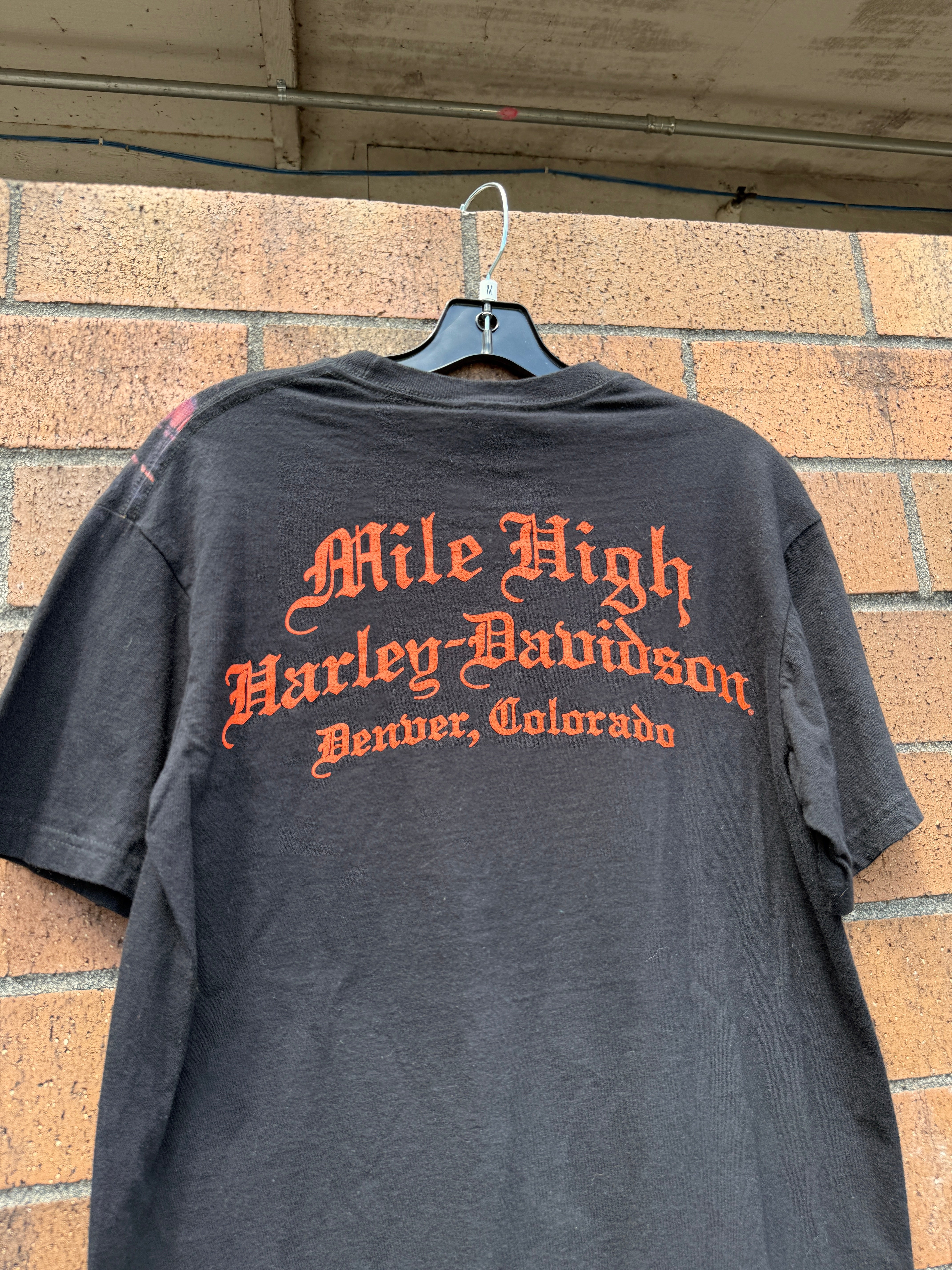 2014 Harley Davidson Mile High Clown Tee Size M