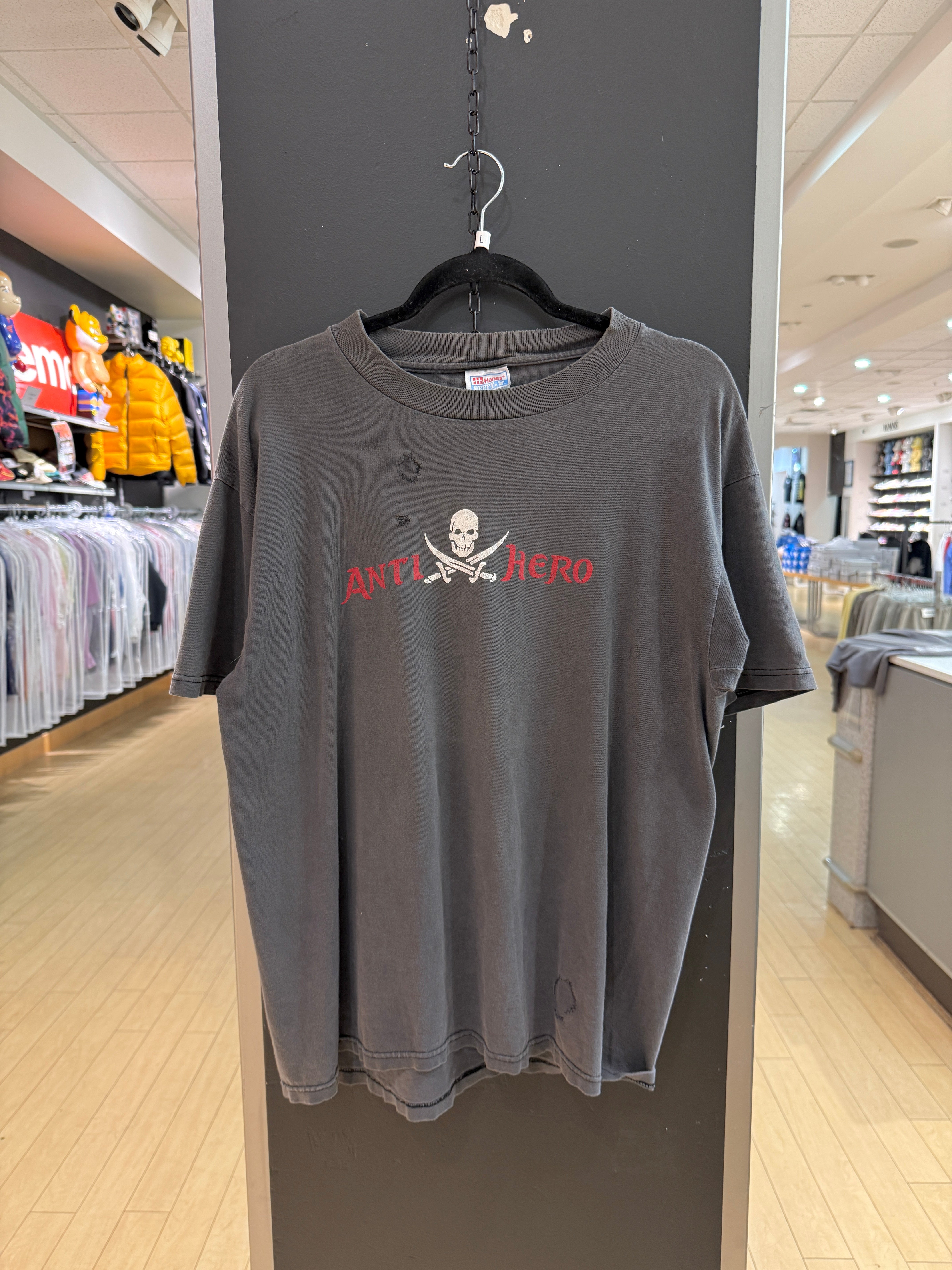 90s Antihero Skateboards Pirate Tee Sz L