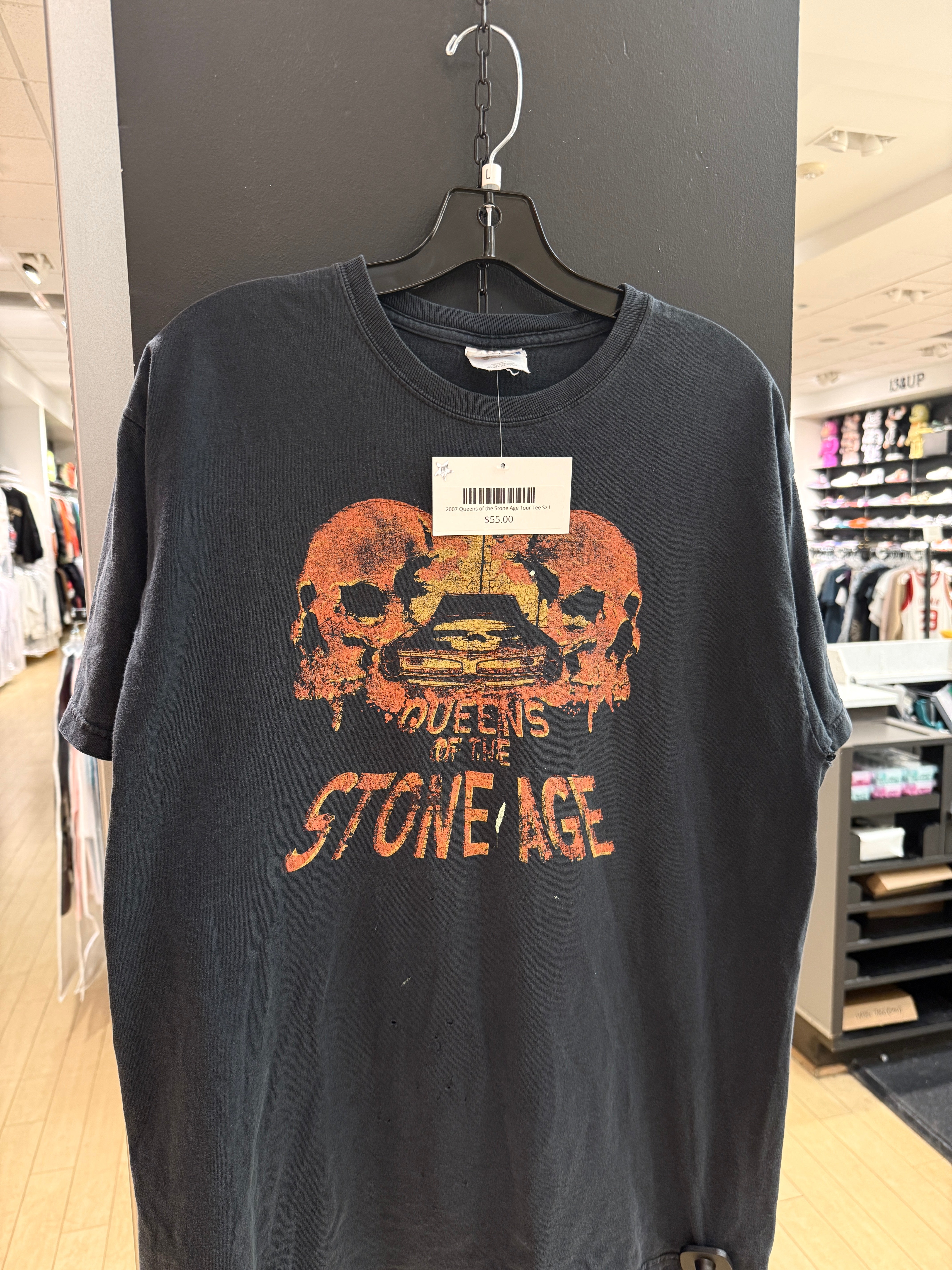 2007 Queens of the Stone Age Tour Tee Sz L
