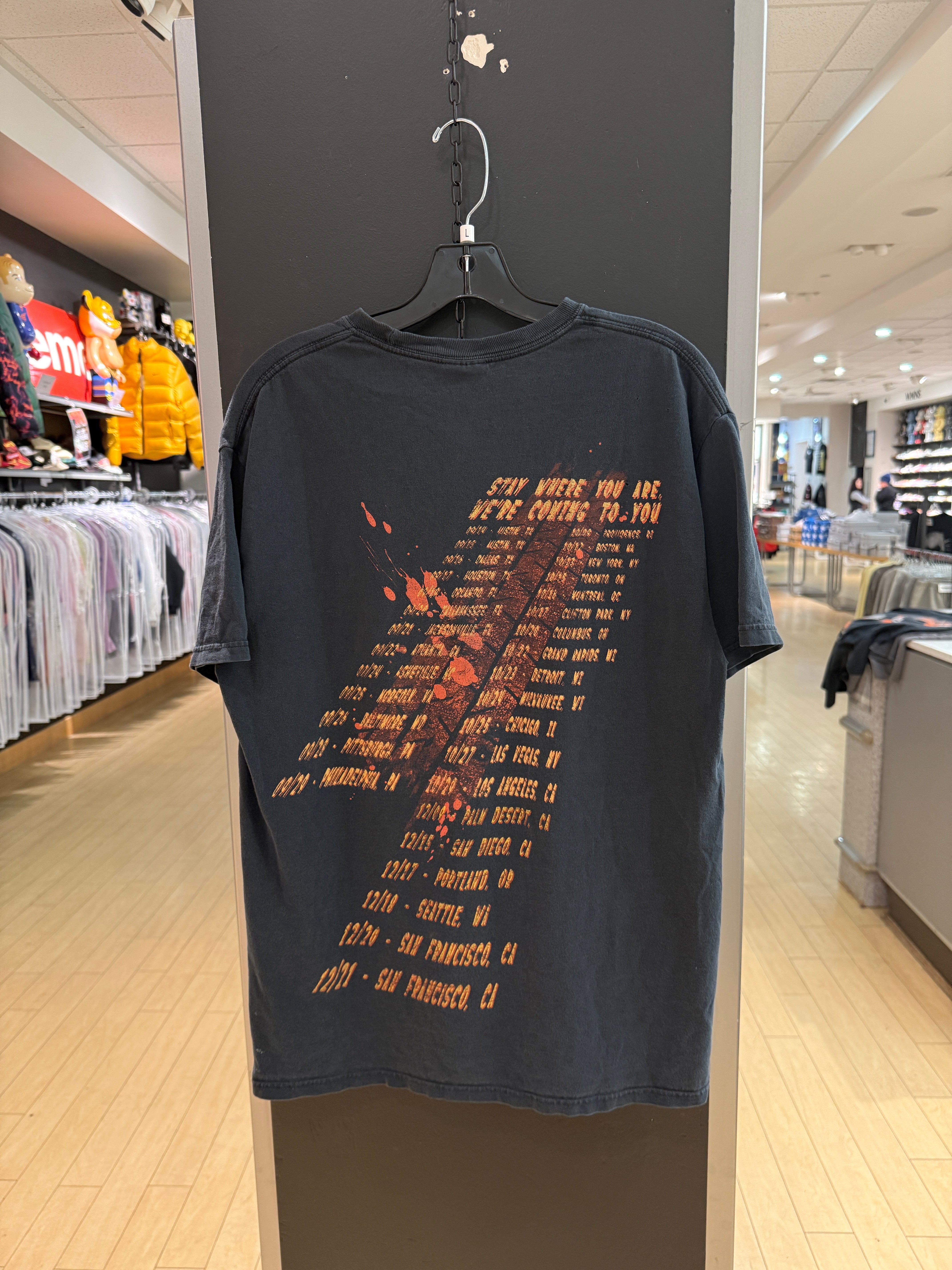 2007 Queens of the Stone Age Tour Tee Sz L