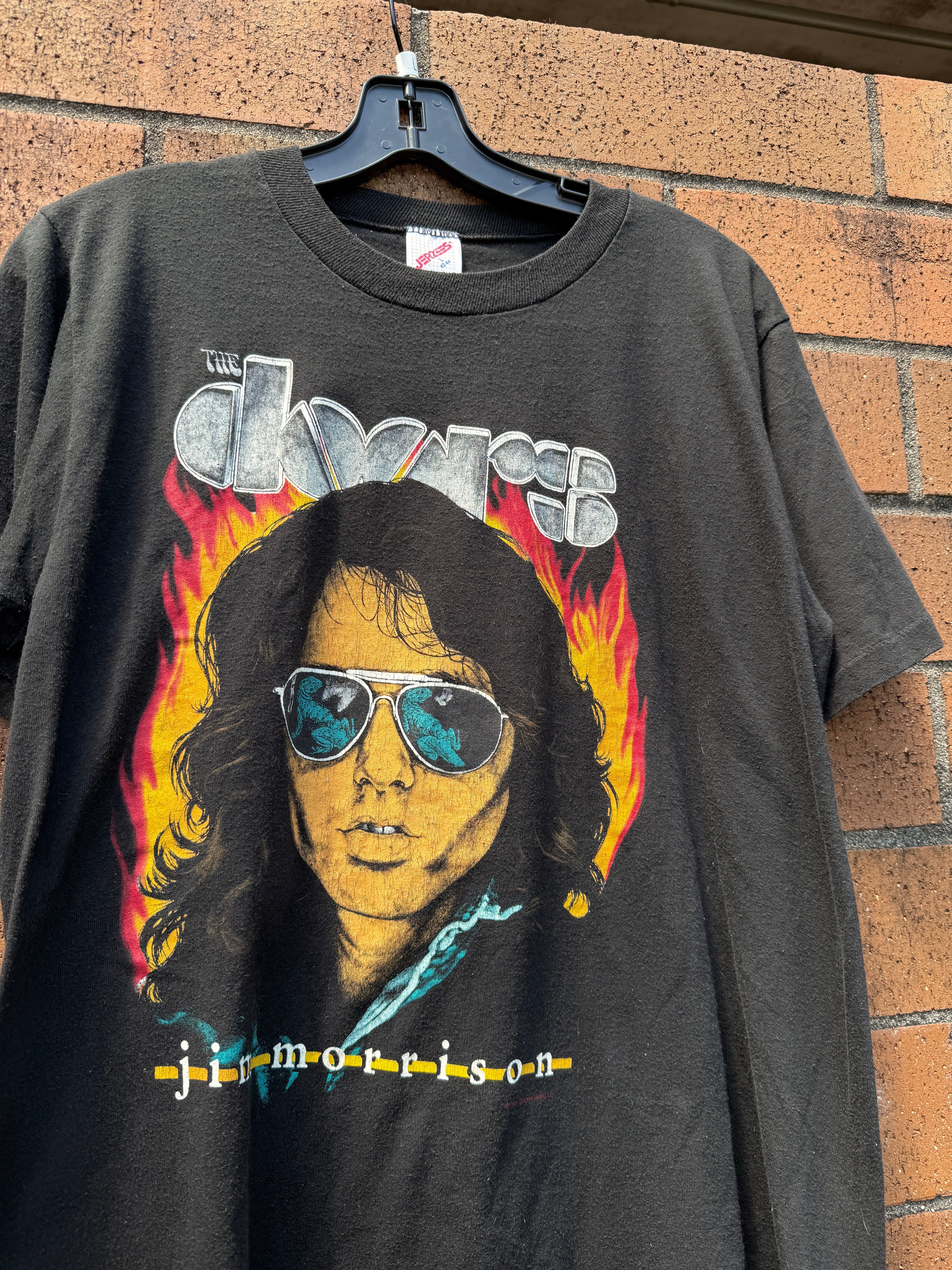 1988 The Doors Jim Morrison Lizard King Tee Size L