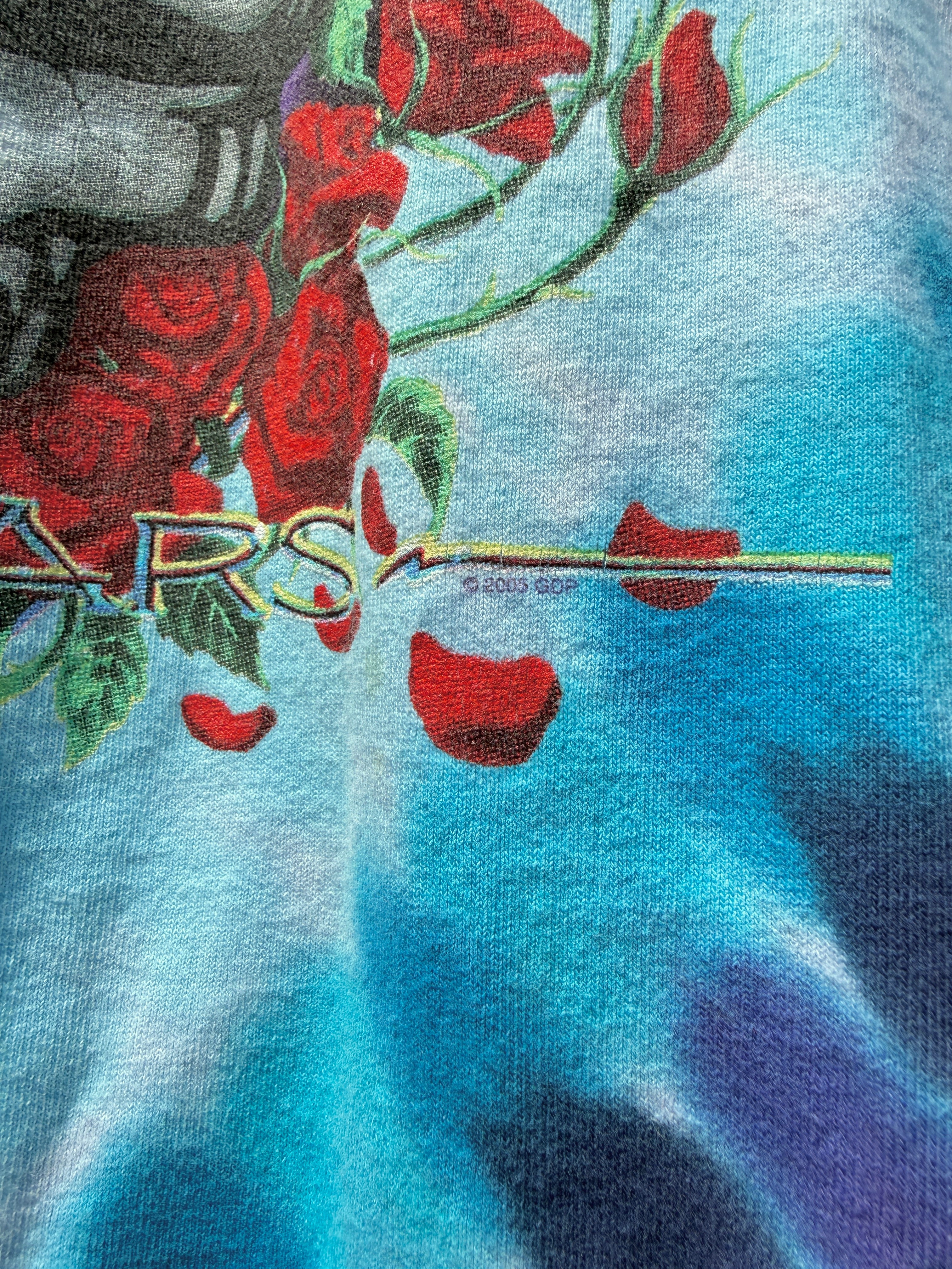 2005 Liquid Blue Grateful Dead 40 Years Tie Dye Tee Size L