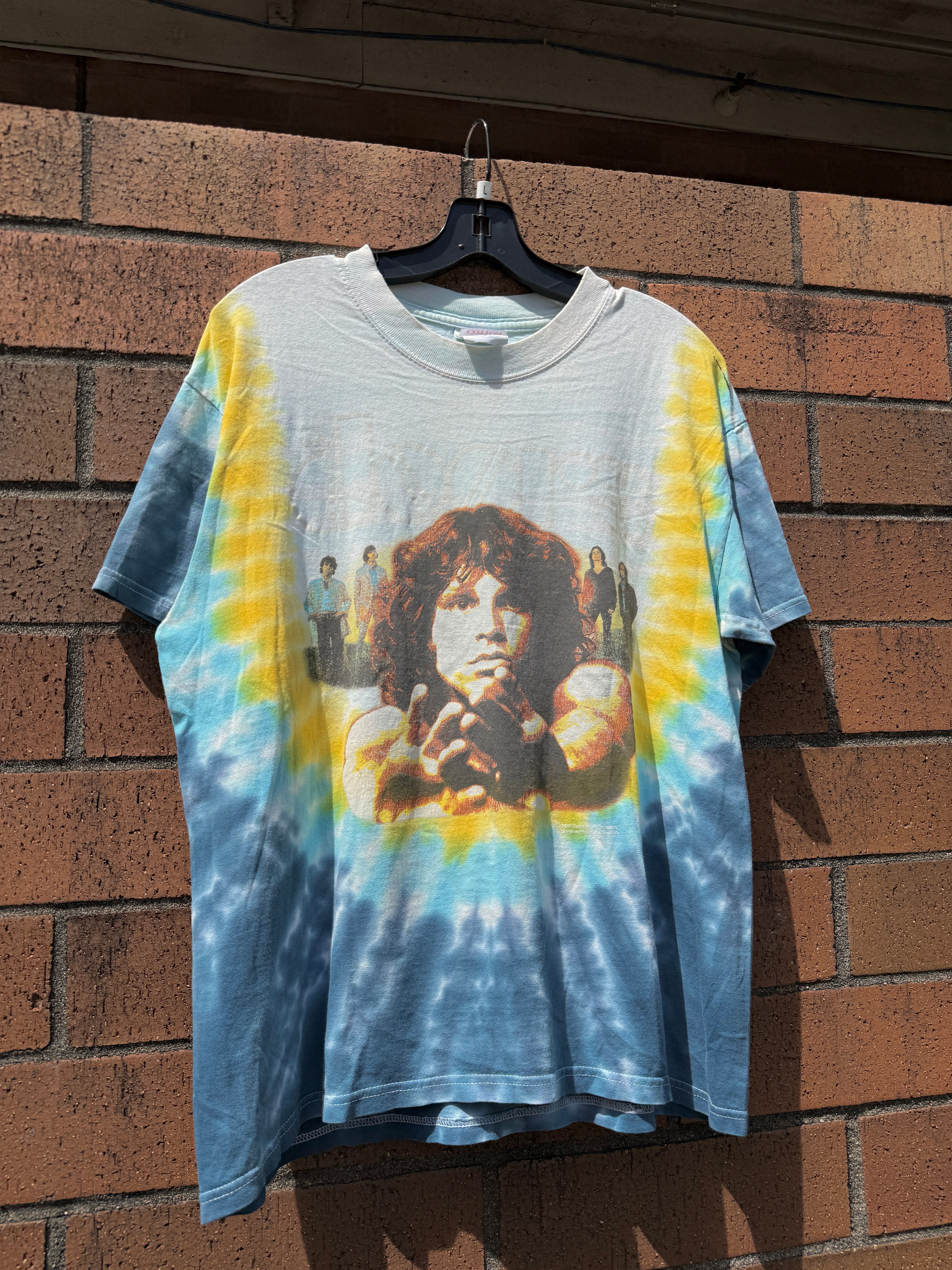2000 The Doors Waiting for the Sun Tie Dye Tee Size L