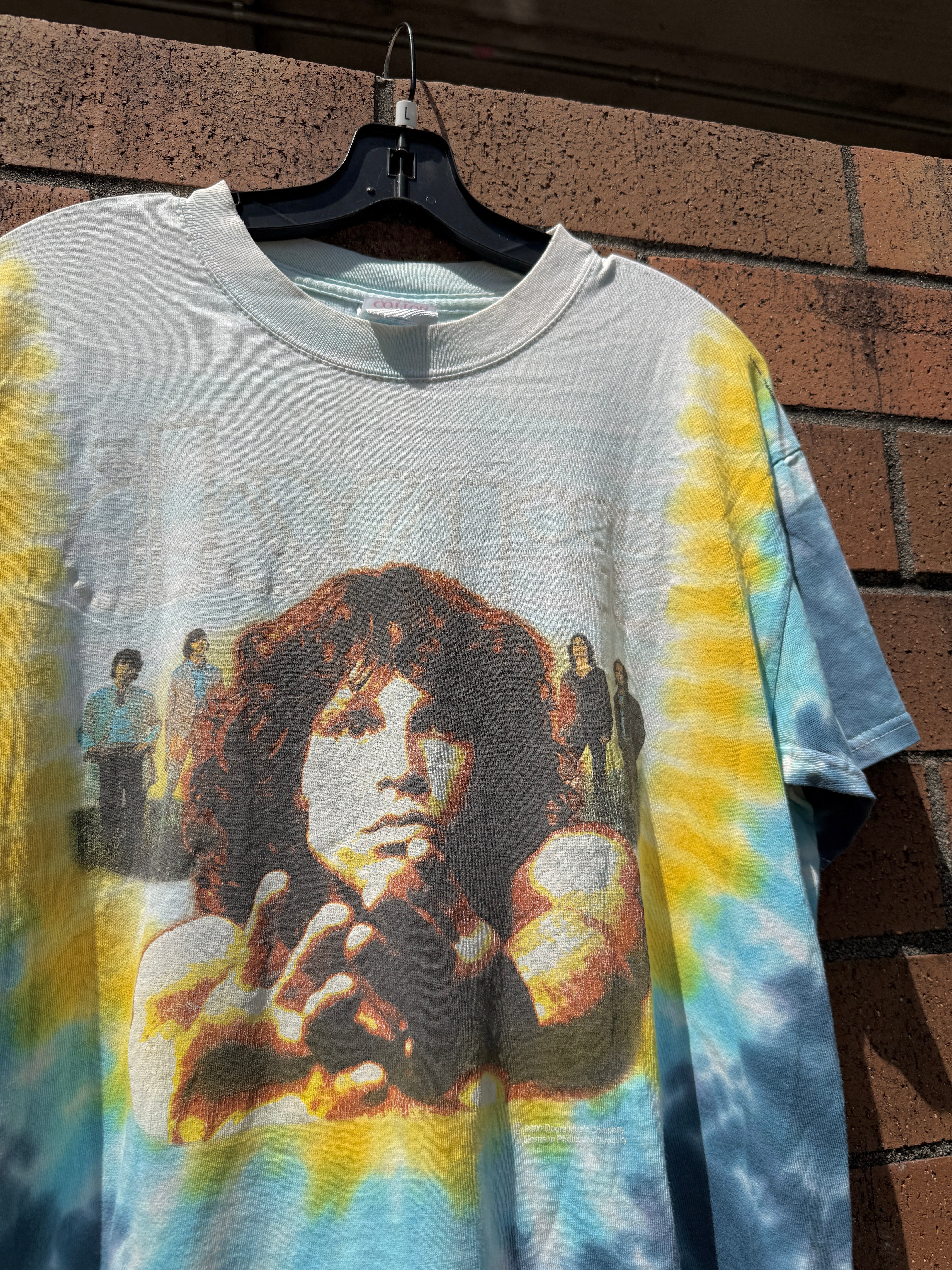 2000 The Doors Waiting for the Sun Tie Dye Tee Size L
