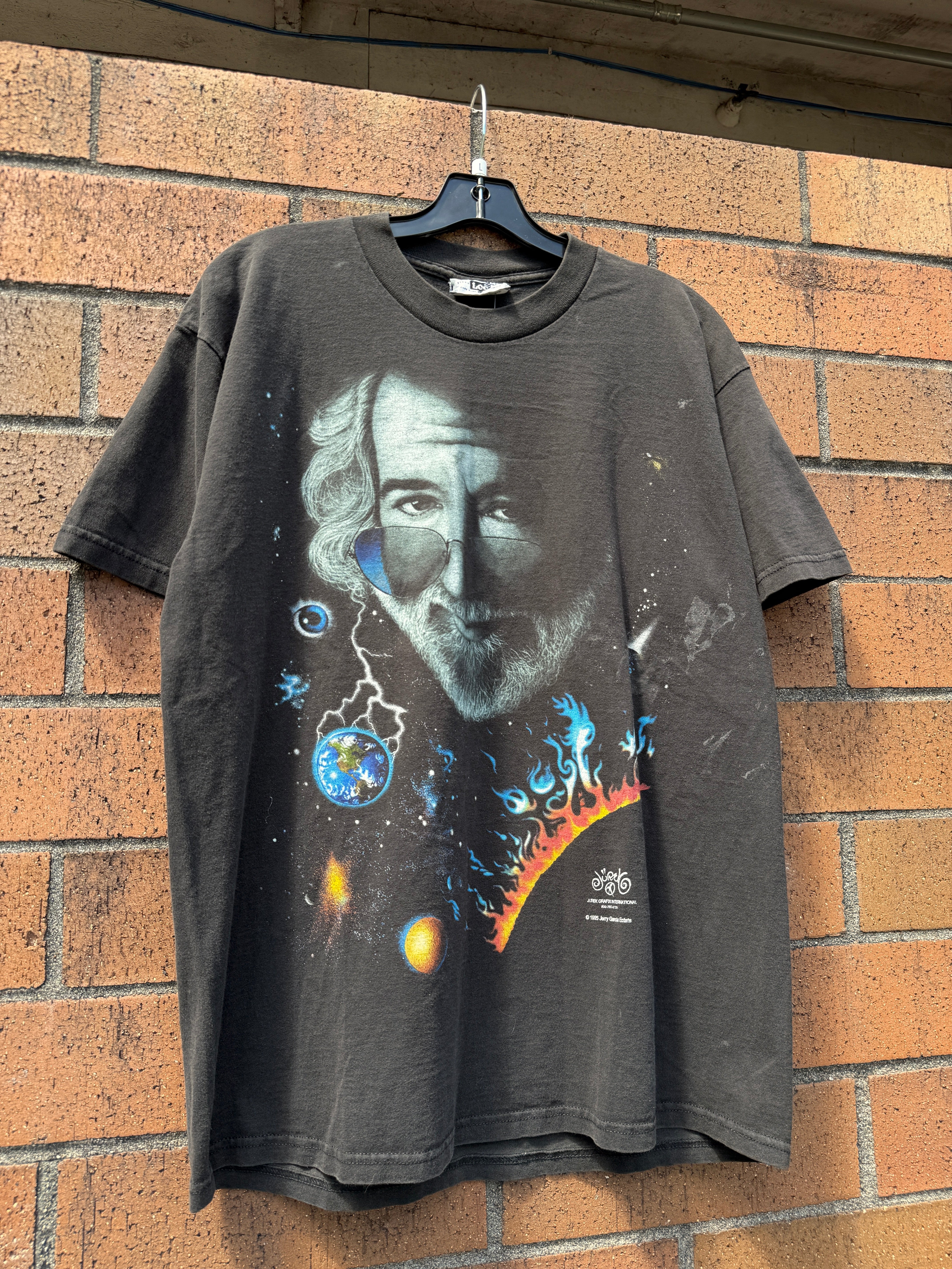 1995 Jerry Garcia Grateful Dead Jurek Grafix Tee Size L