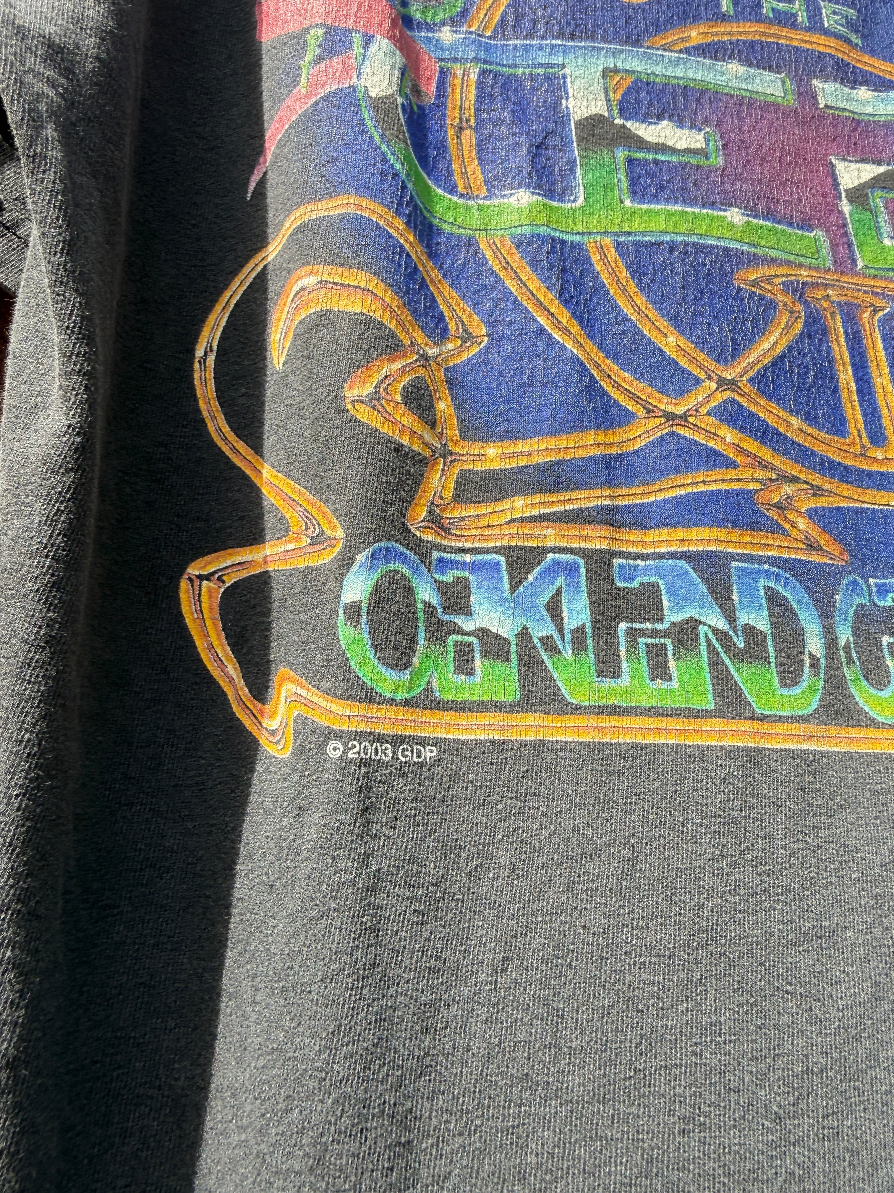 2003 Grateful Dead Oakland Concert Tee Size L