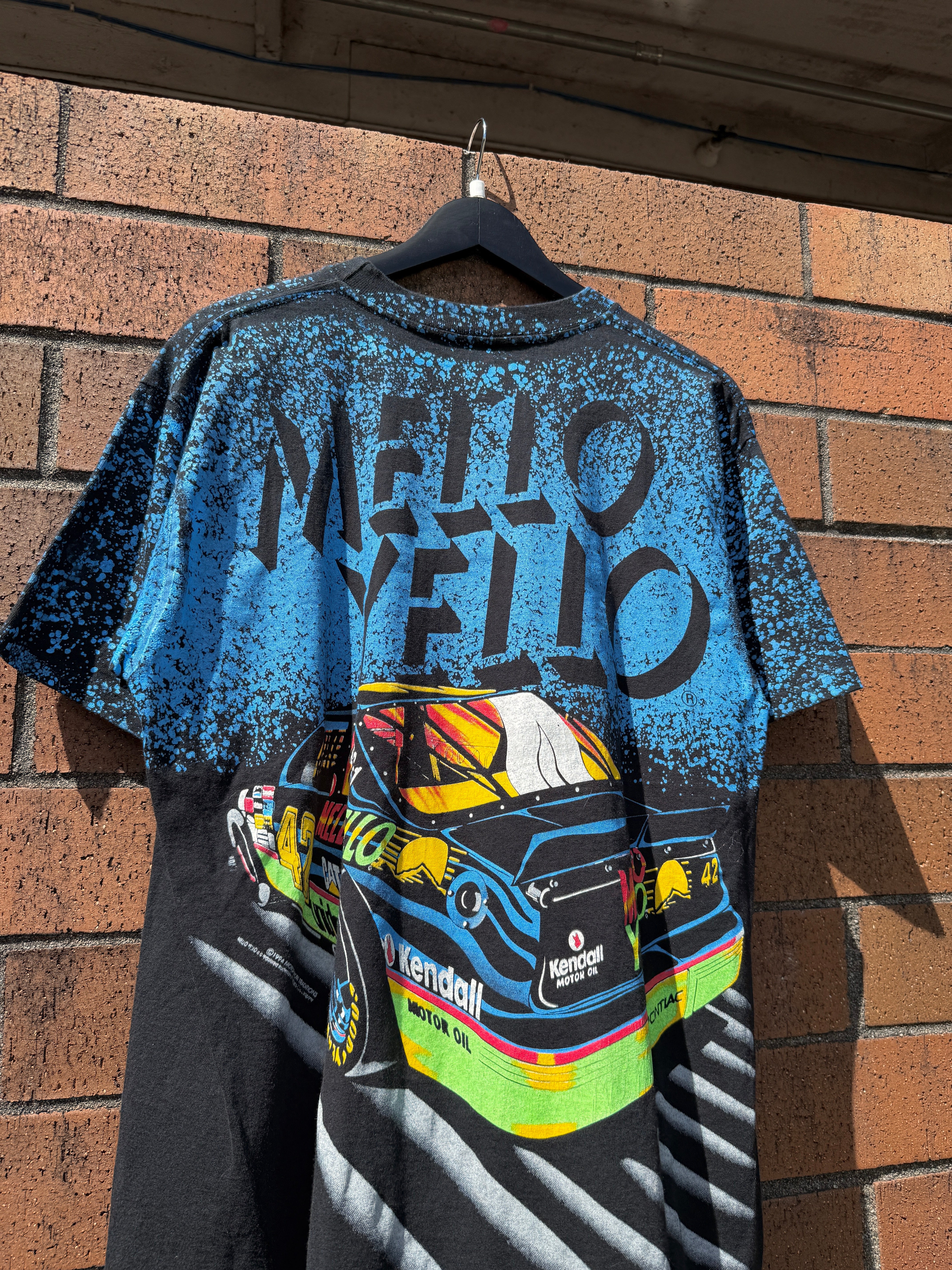 1994 Kyle Petty Mello Yello Nascar AOP Tee Size L