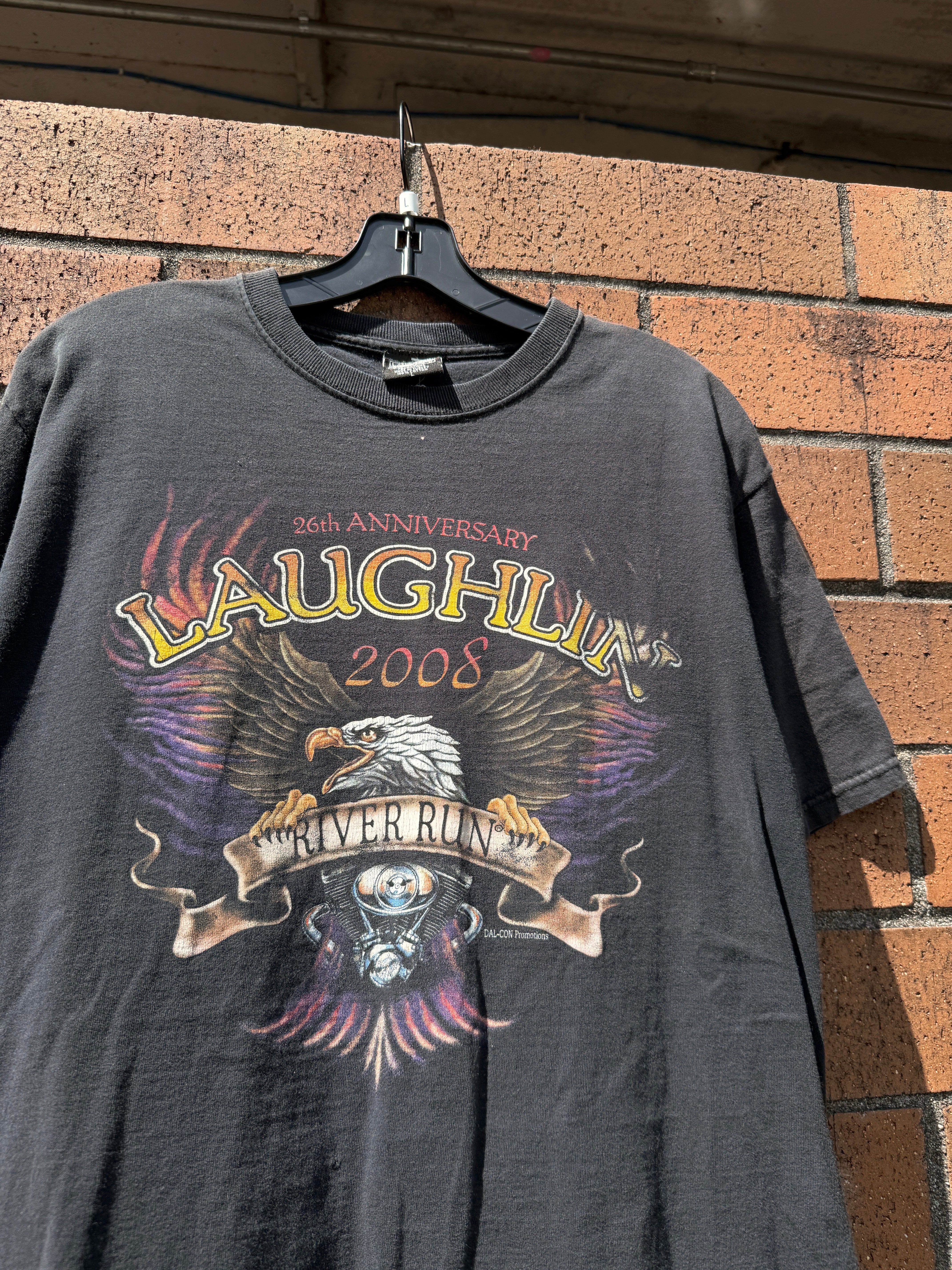 2008 Laughlin River Run Biker Tee Size L