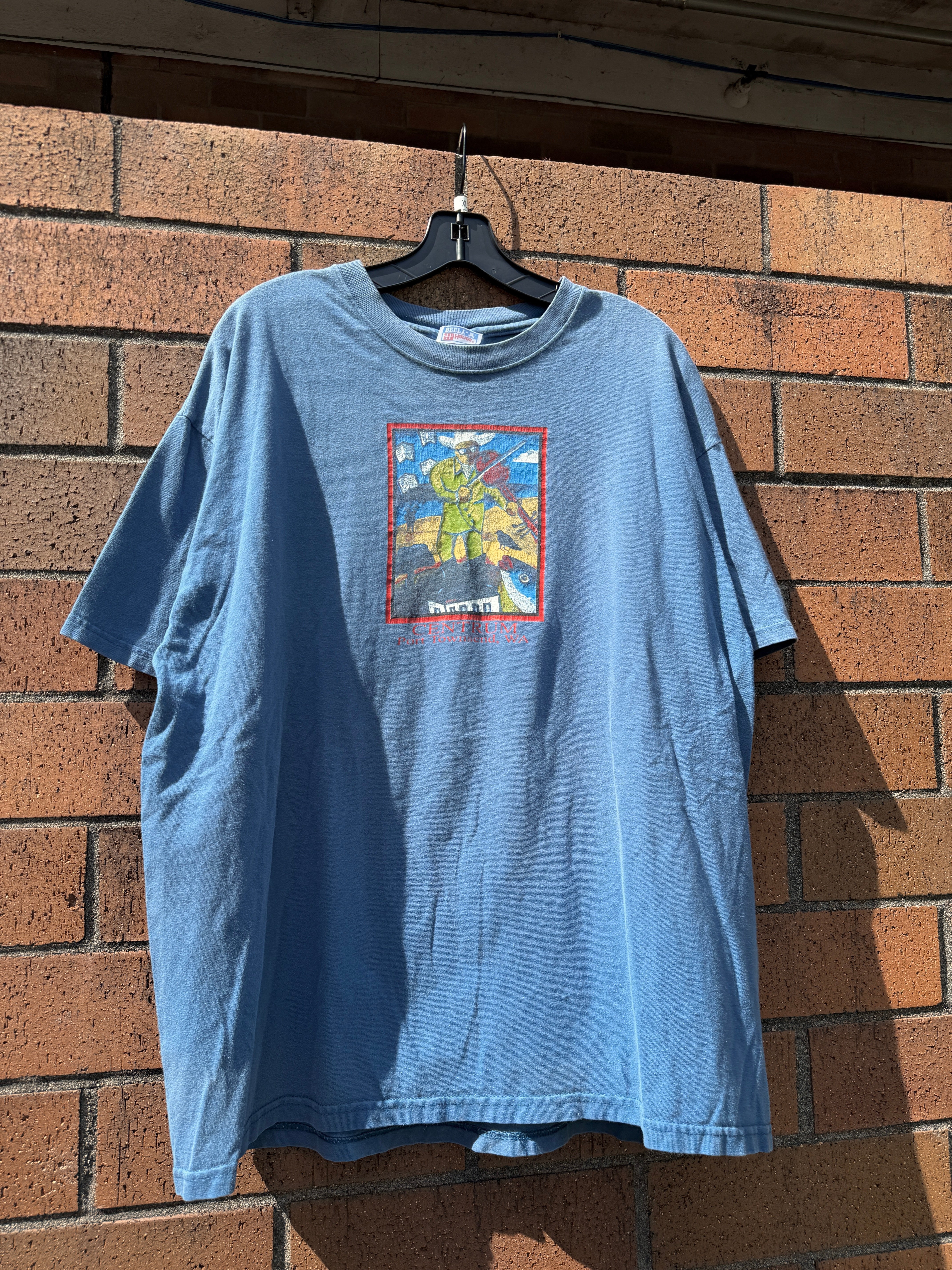 Y2K Centrum Jazz Foundation Port Townsend Tee Size XL