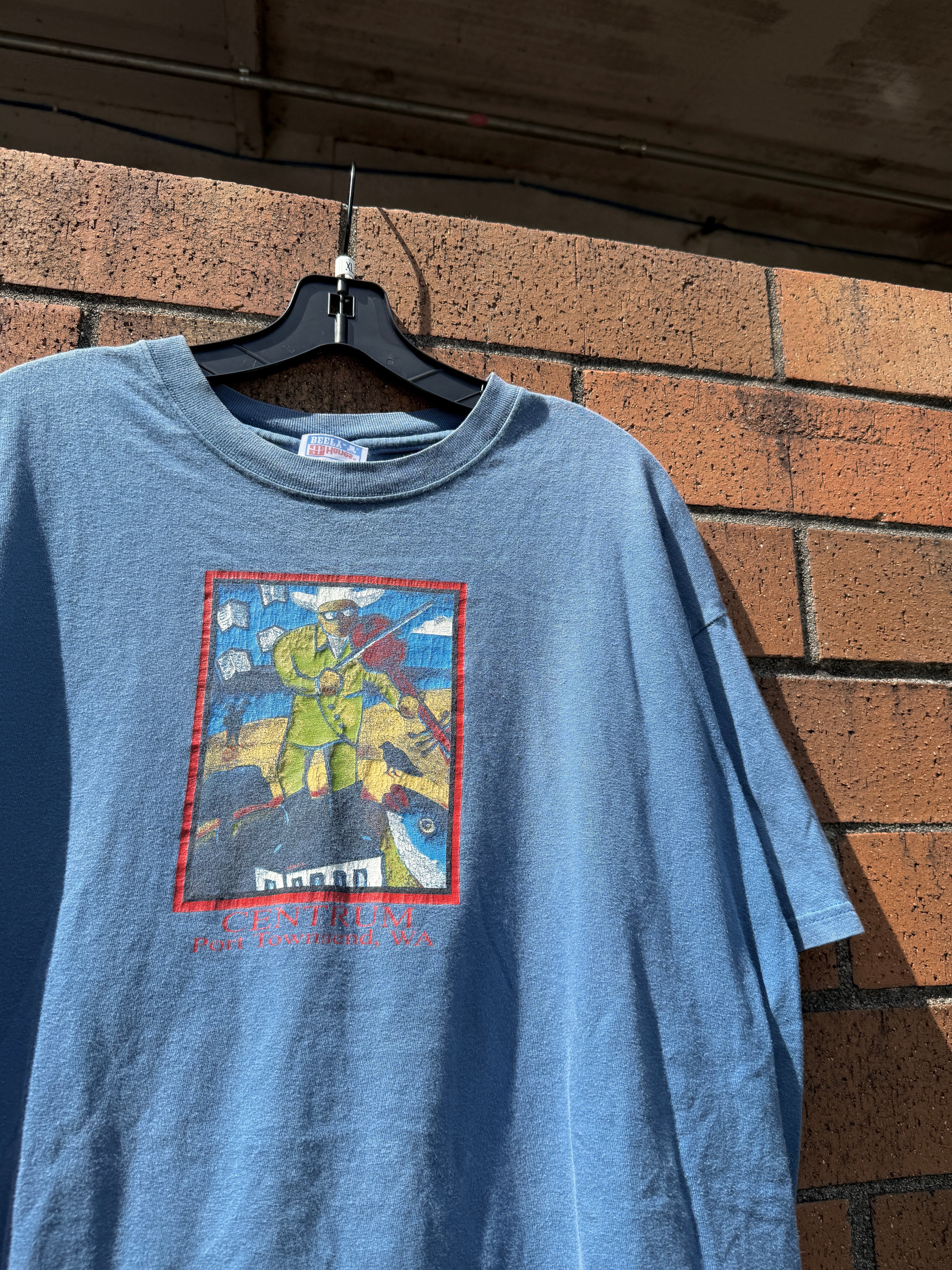 Y2K Centrum Jazz Foundation Port Townsend Tee Size XL