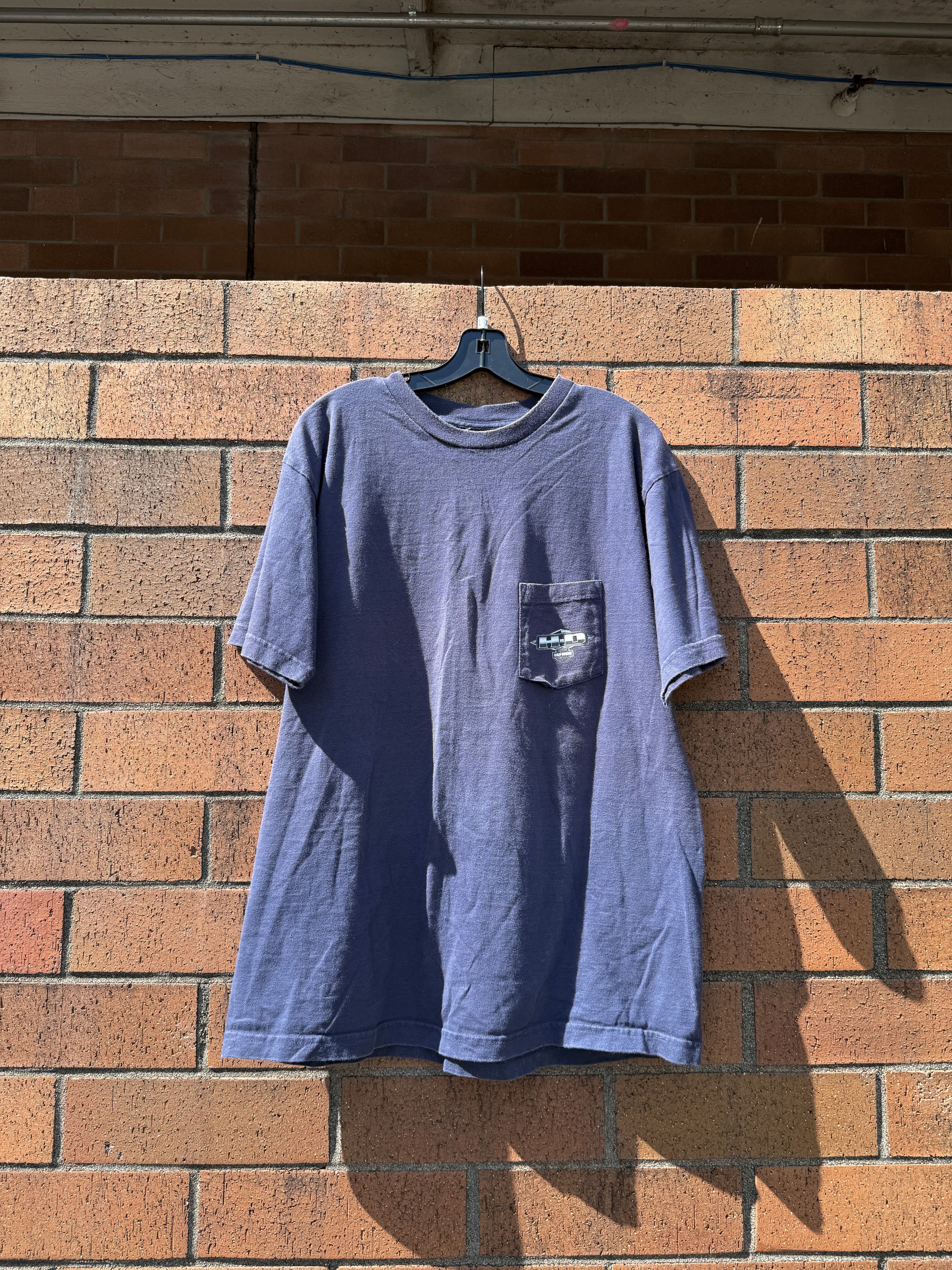 2000 Harley Davidson Snake Idaho Pocket Tee Size XL