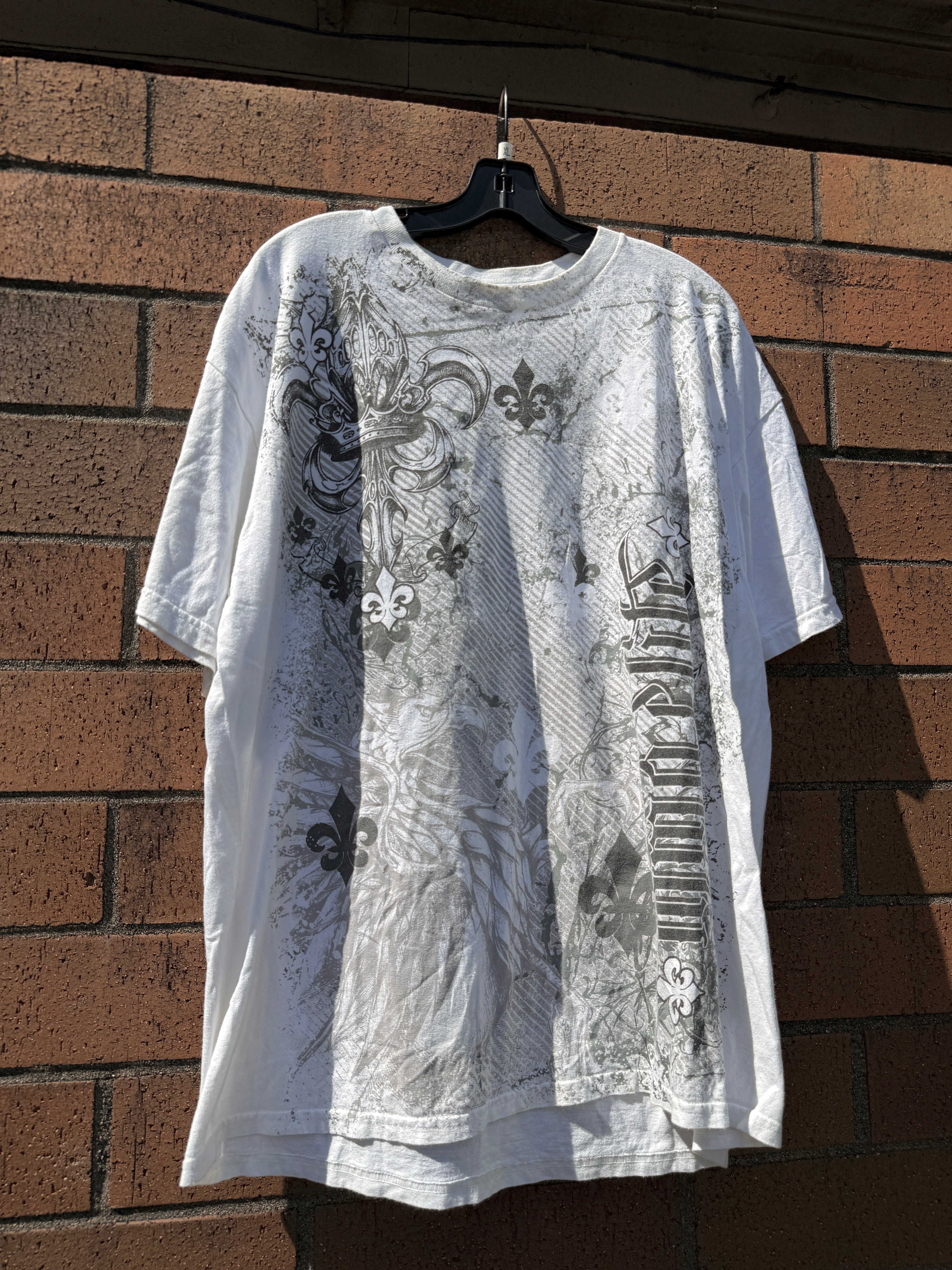Y2K MMA Elite Fleur De Lis Tee Size XL