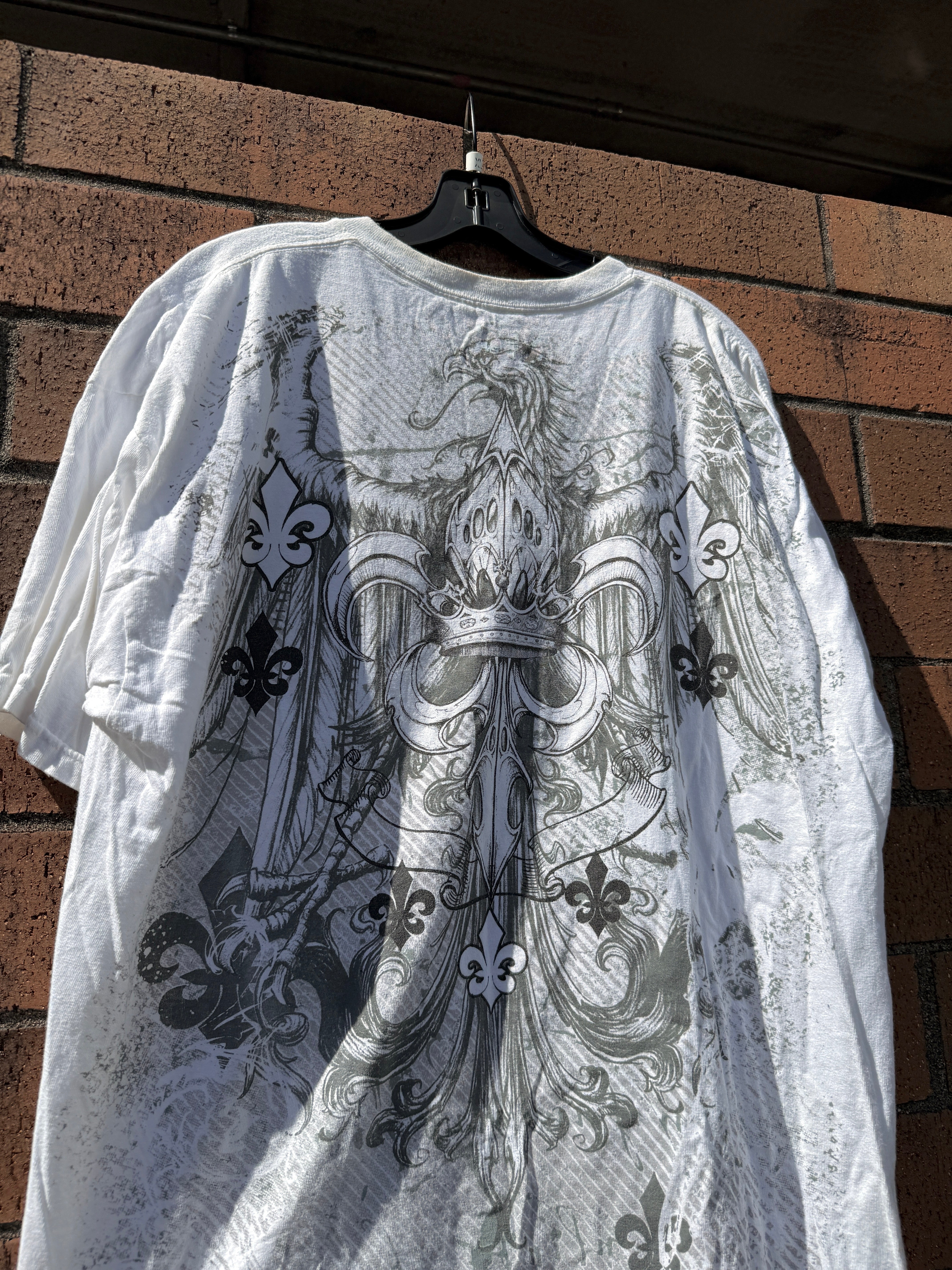 Y2K MMA Elite Fleur De Lis Tee Size XL