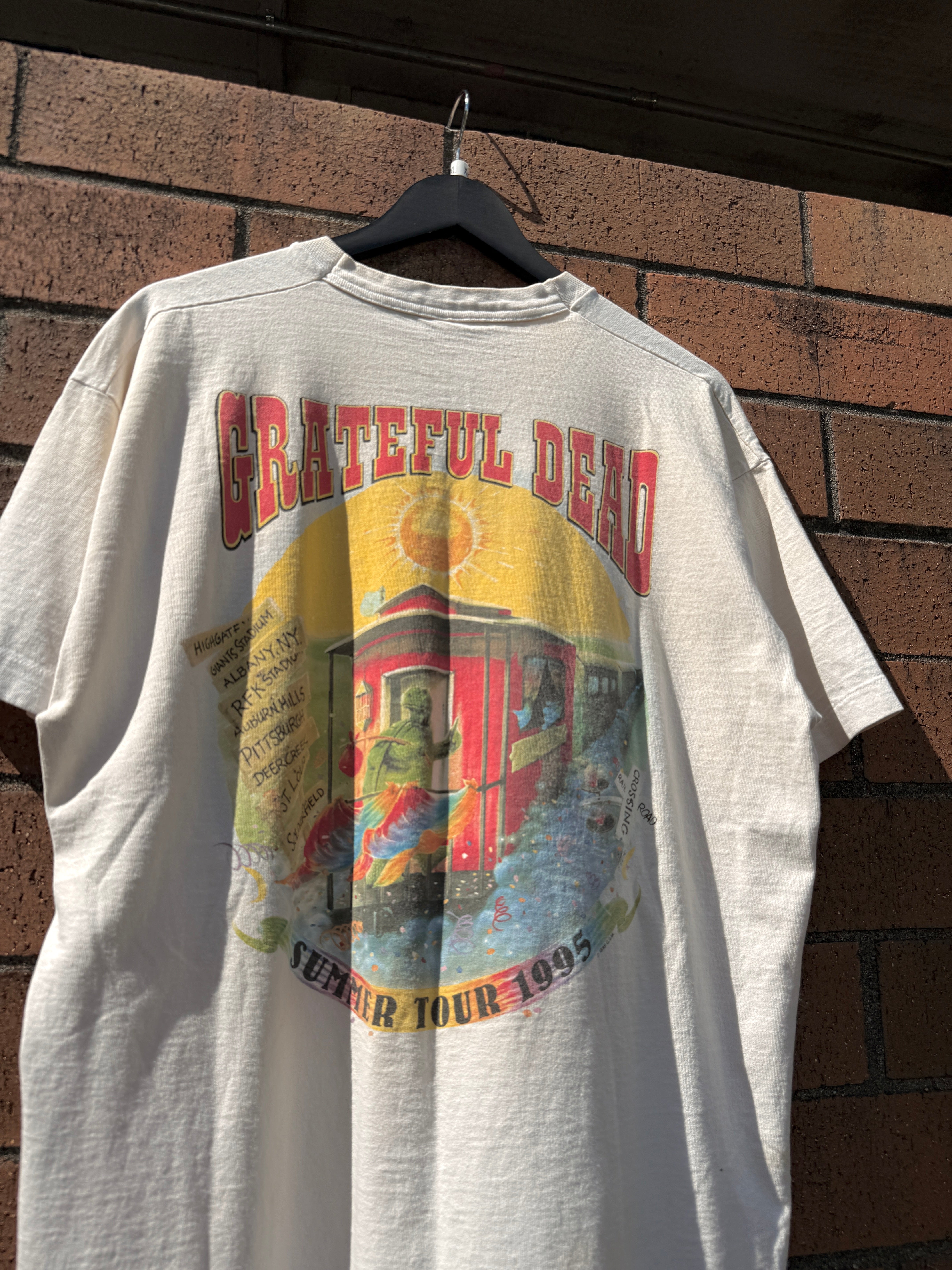 1995 Grateful Dead Summer Tour Tee Size XL