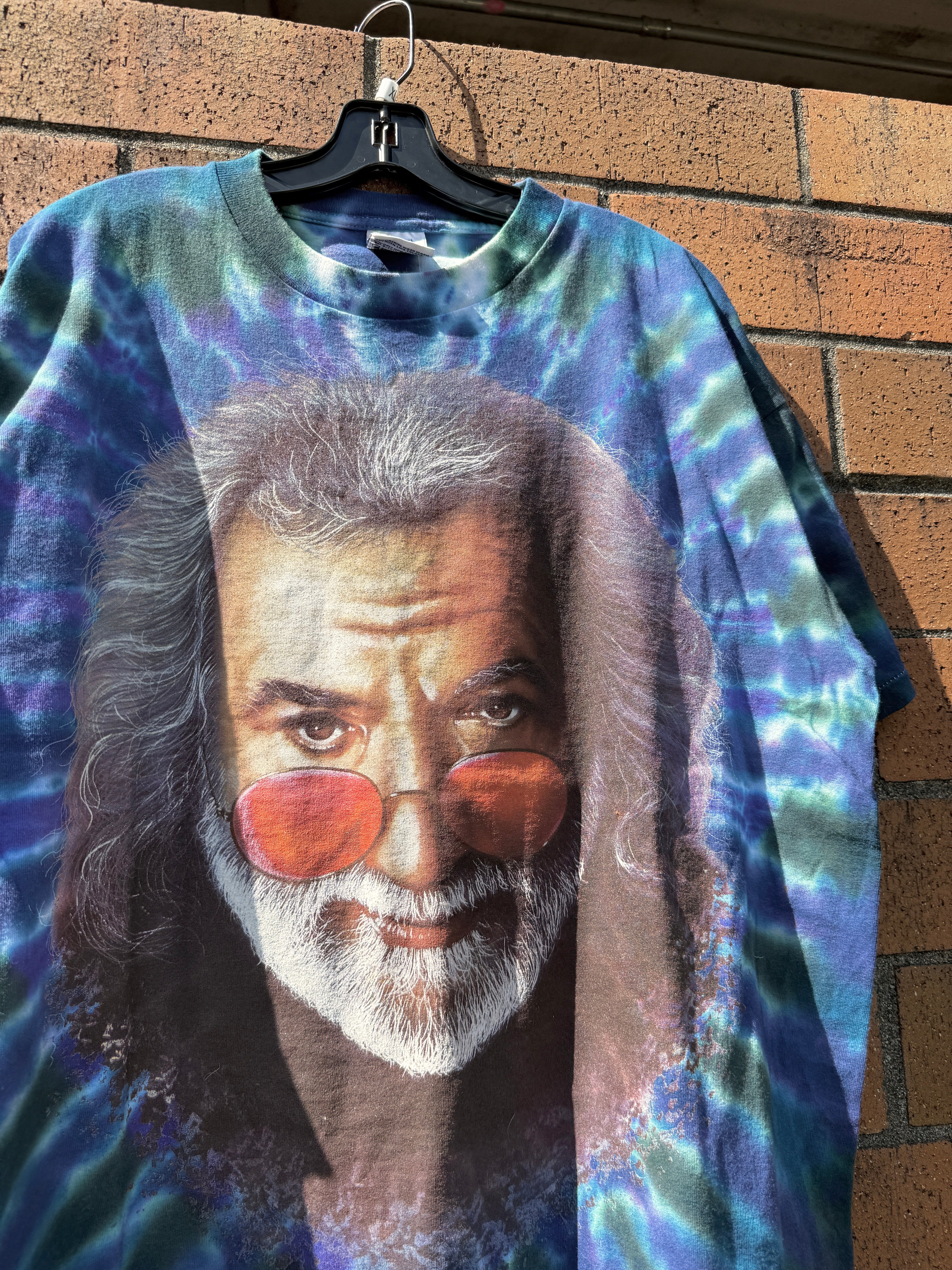1995 Jerry Garcia Grateful Dead NFA Tie Dye Tee Size XL