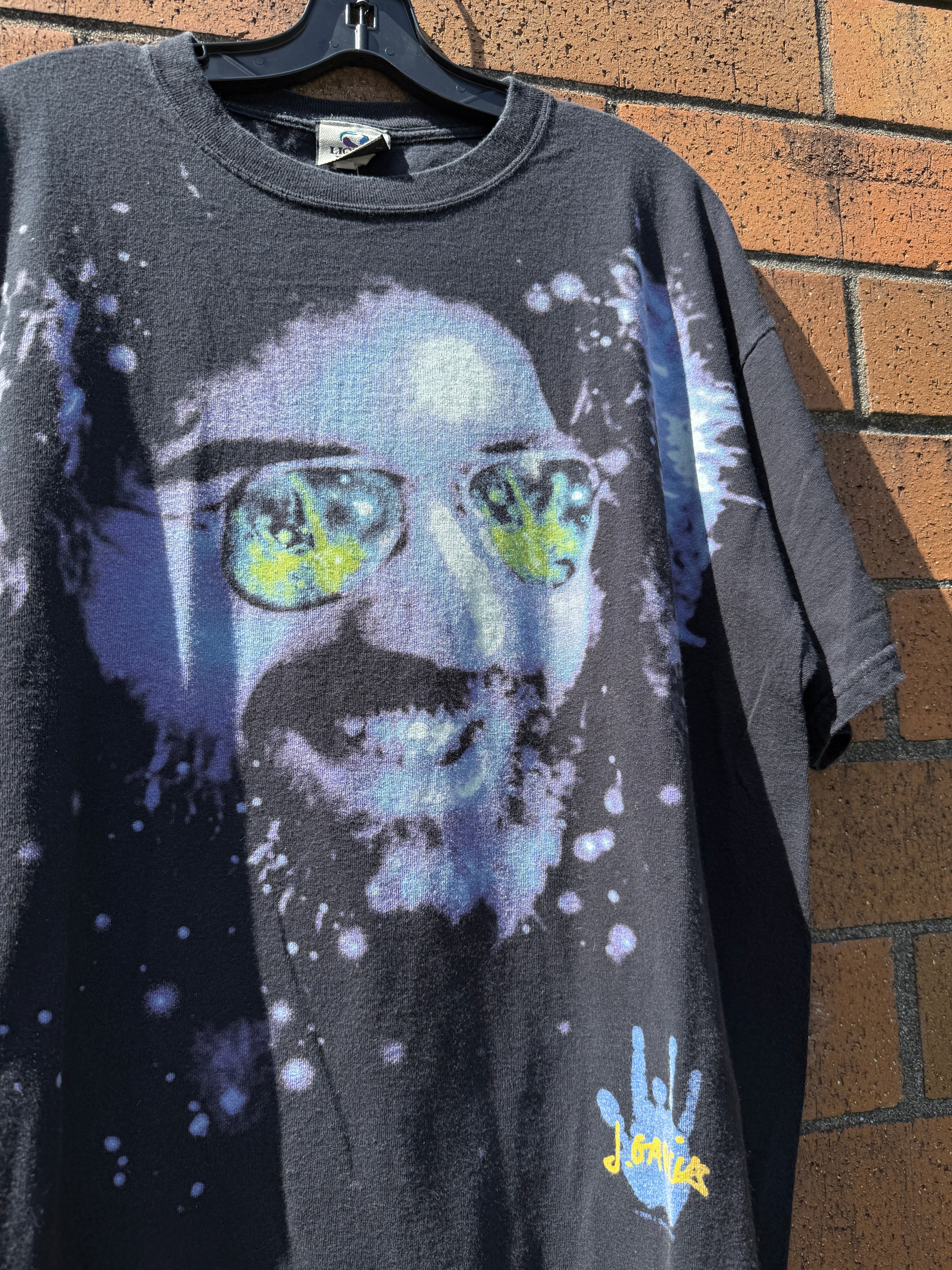 2005 Liquid Blue Jerry Garcia Grateful Dead Tee Size XL