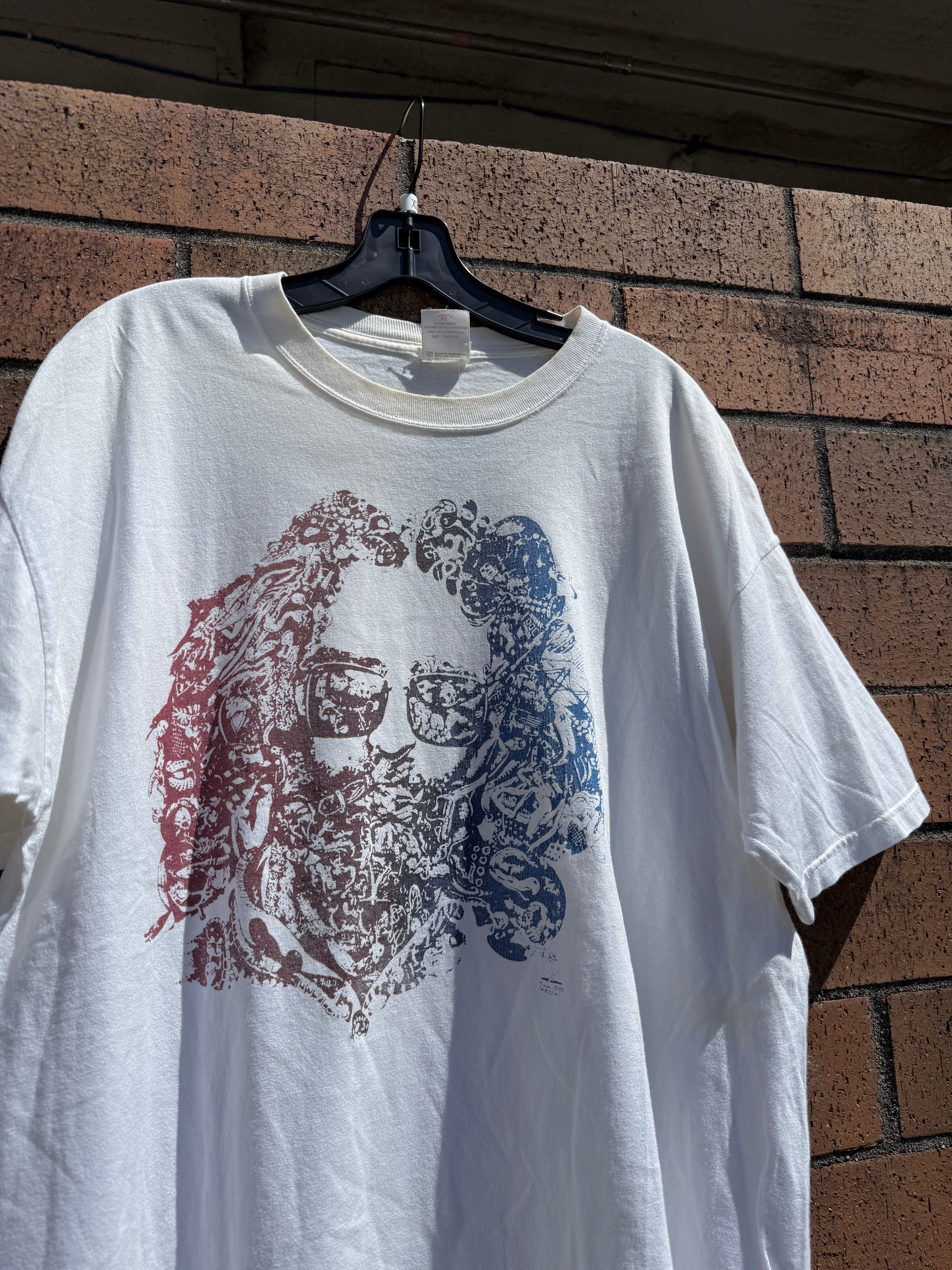 Y2K Jerry Garcia The Singer is Gone Grateful Dead Tee Size XL
