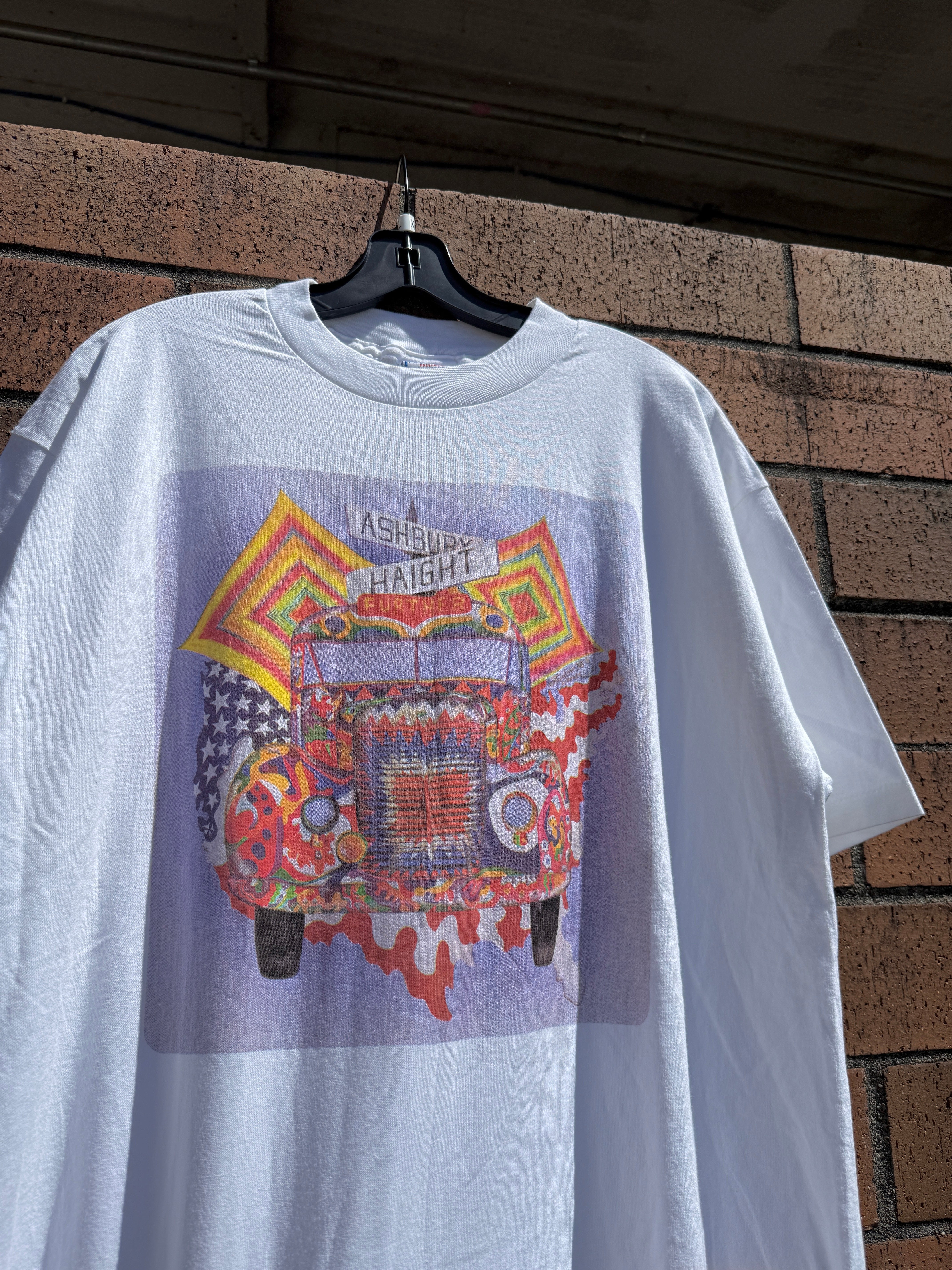 90s Furthur Bus Allsport Grateful Dead Tee Size XL