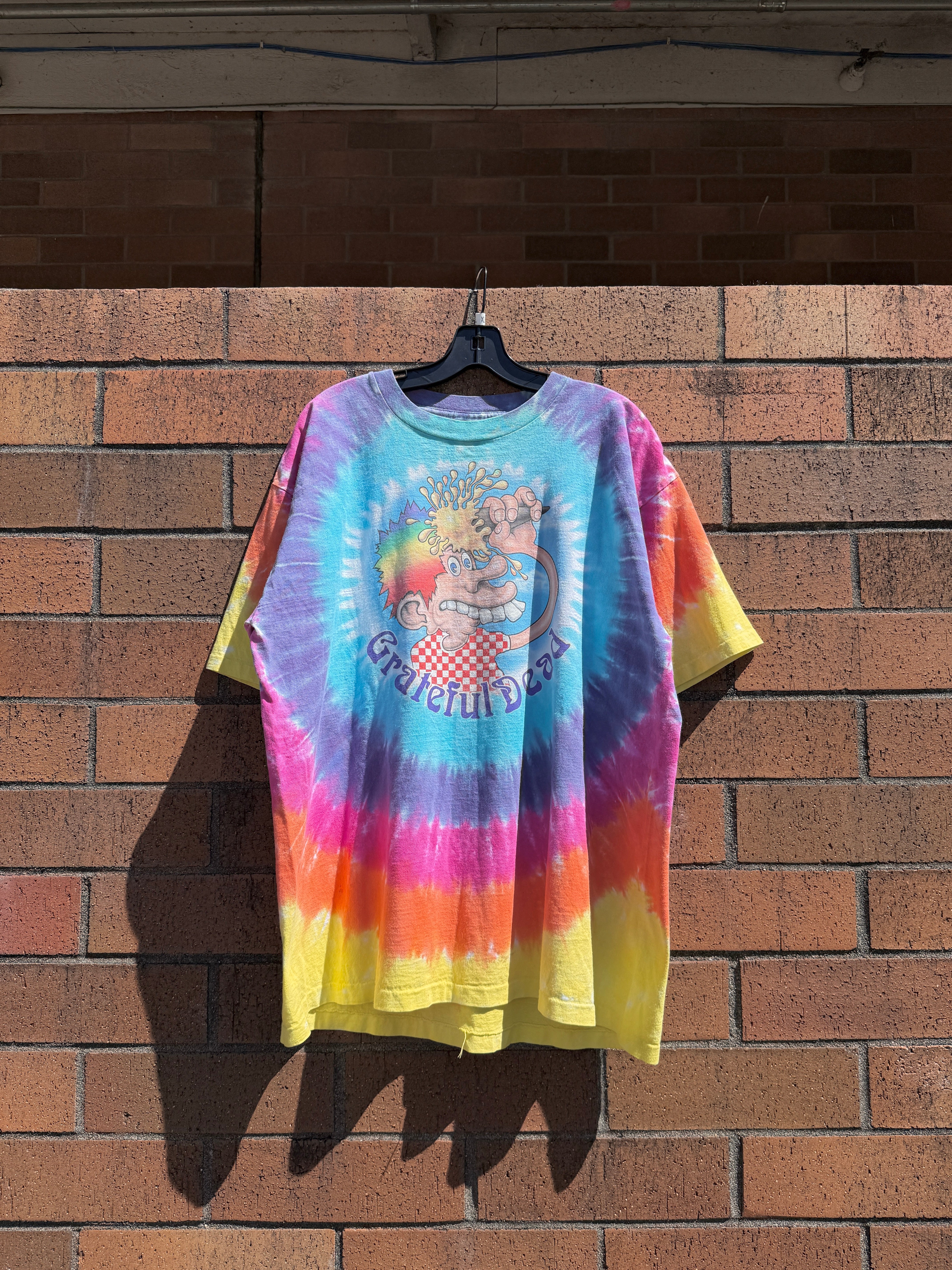 2003 Liquid Blue Grateful Dead Ice Cream Kid Tie Dye Tee Size XL