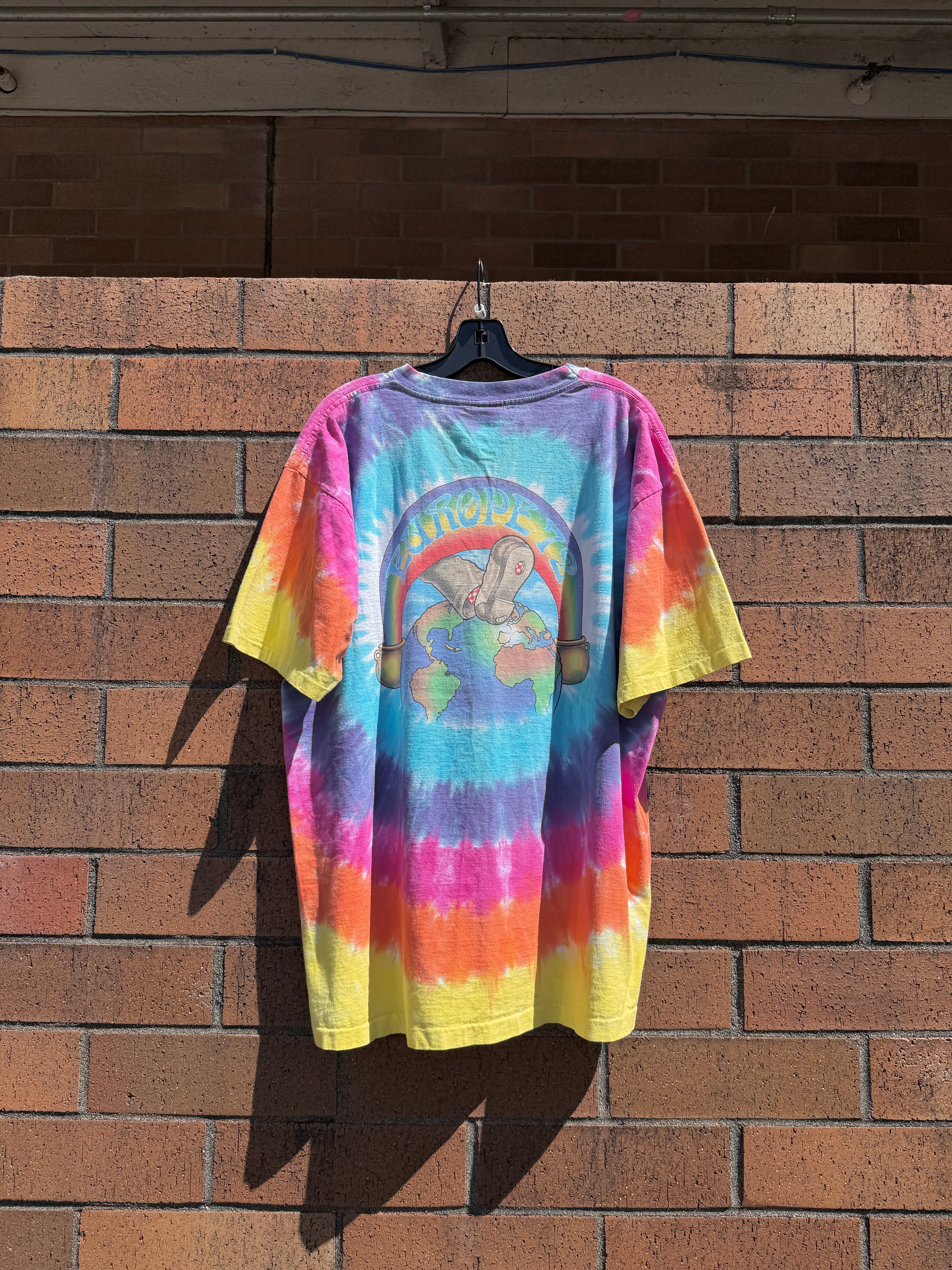 2003 Liquid Blue Grateful Dead Ice Cream Kid Tie Dye Tee Size XL
