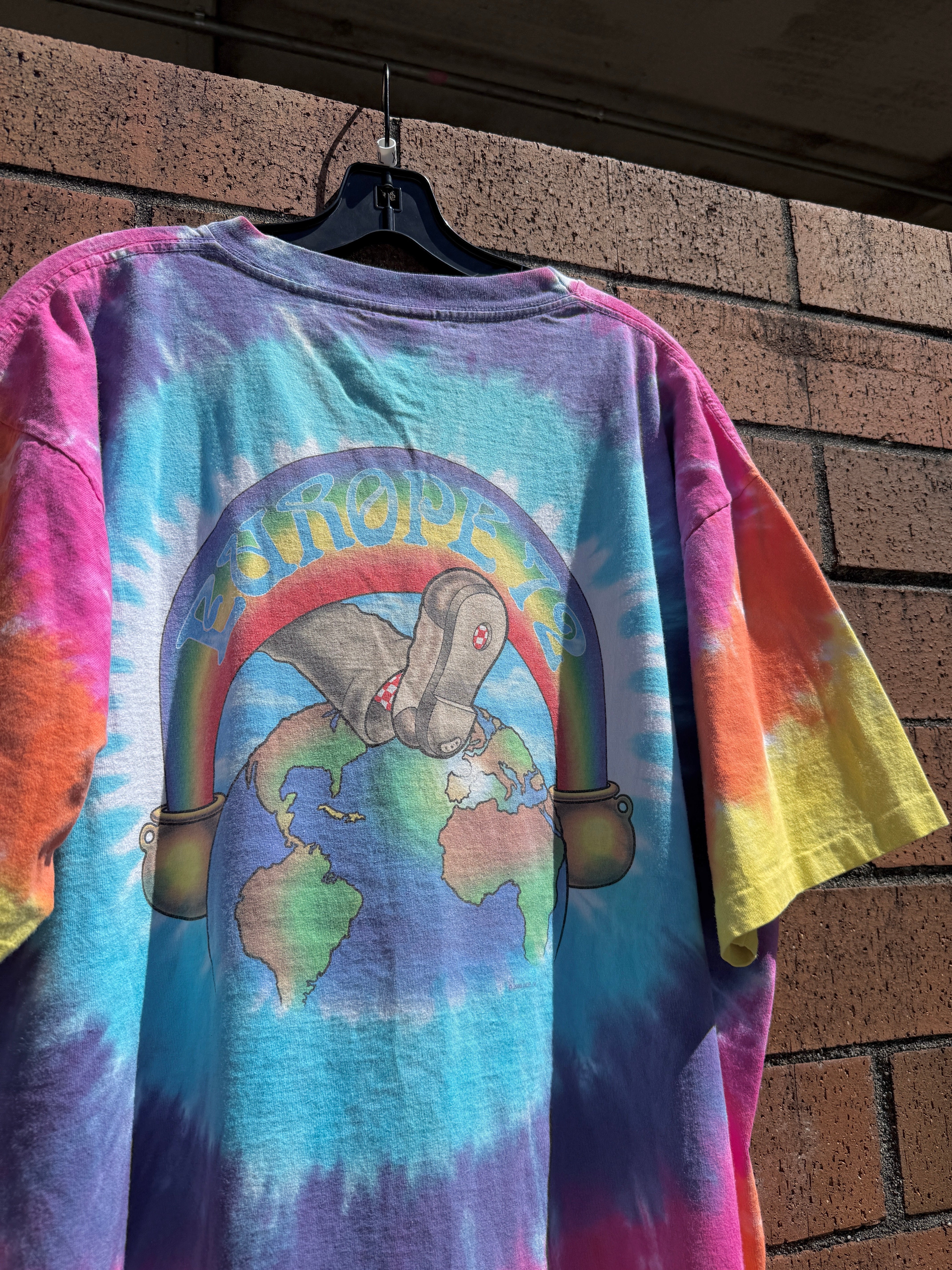 2003 Liquid Blue Grateful Dead Ice Cream Kid Tie Dye Tee Size XL