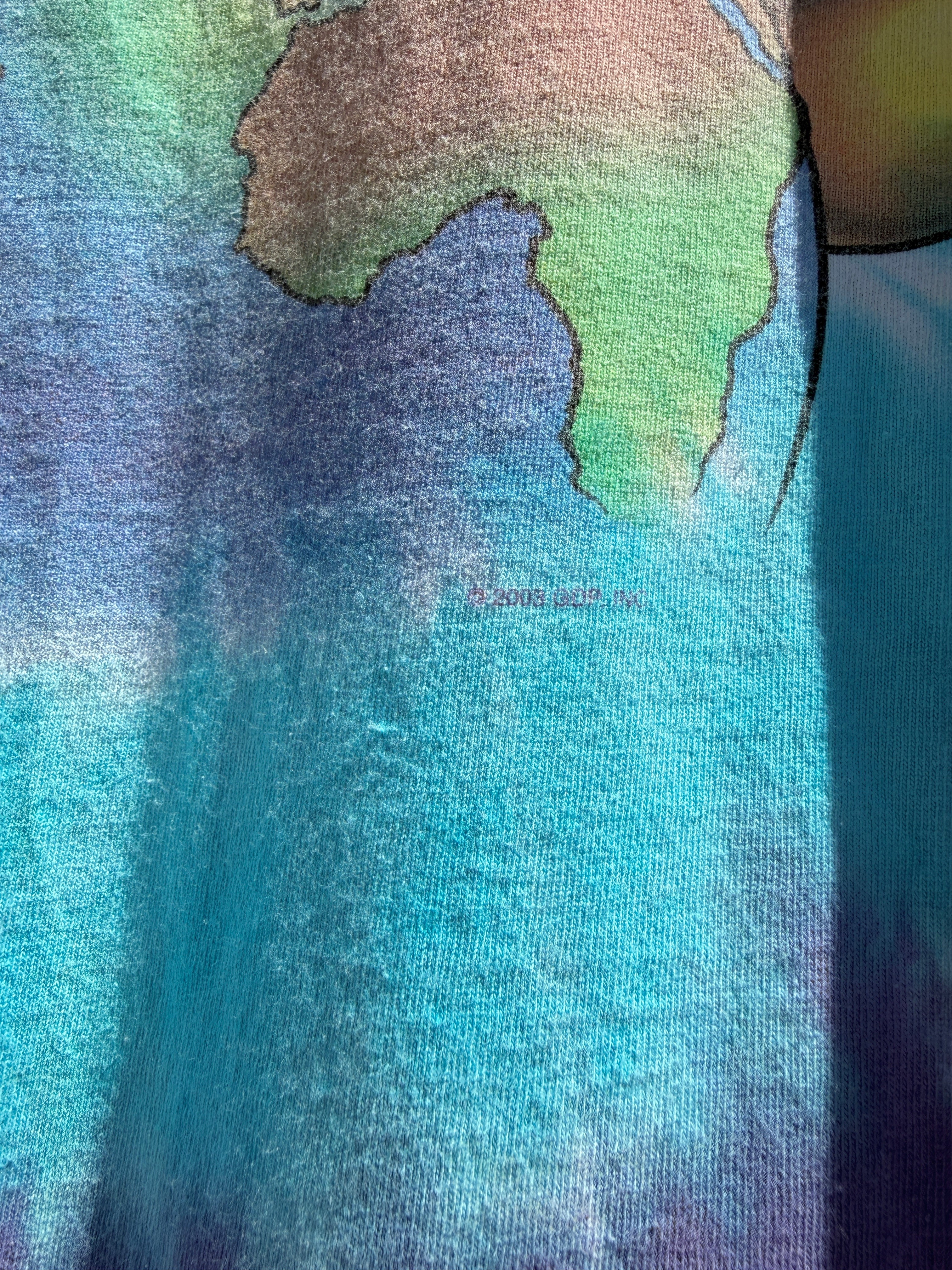 2003 Liquid Blue Grateful Dead Ice Cream Kid Tie Dye Tee Size XL