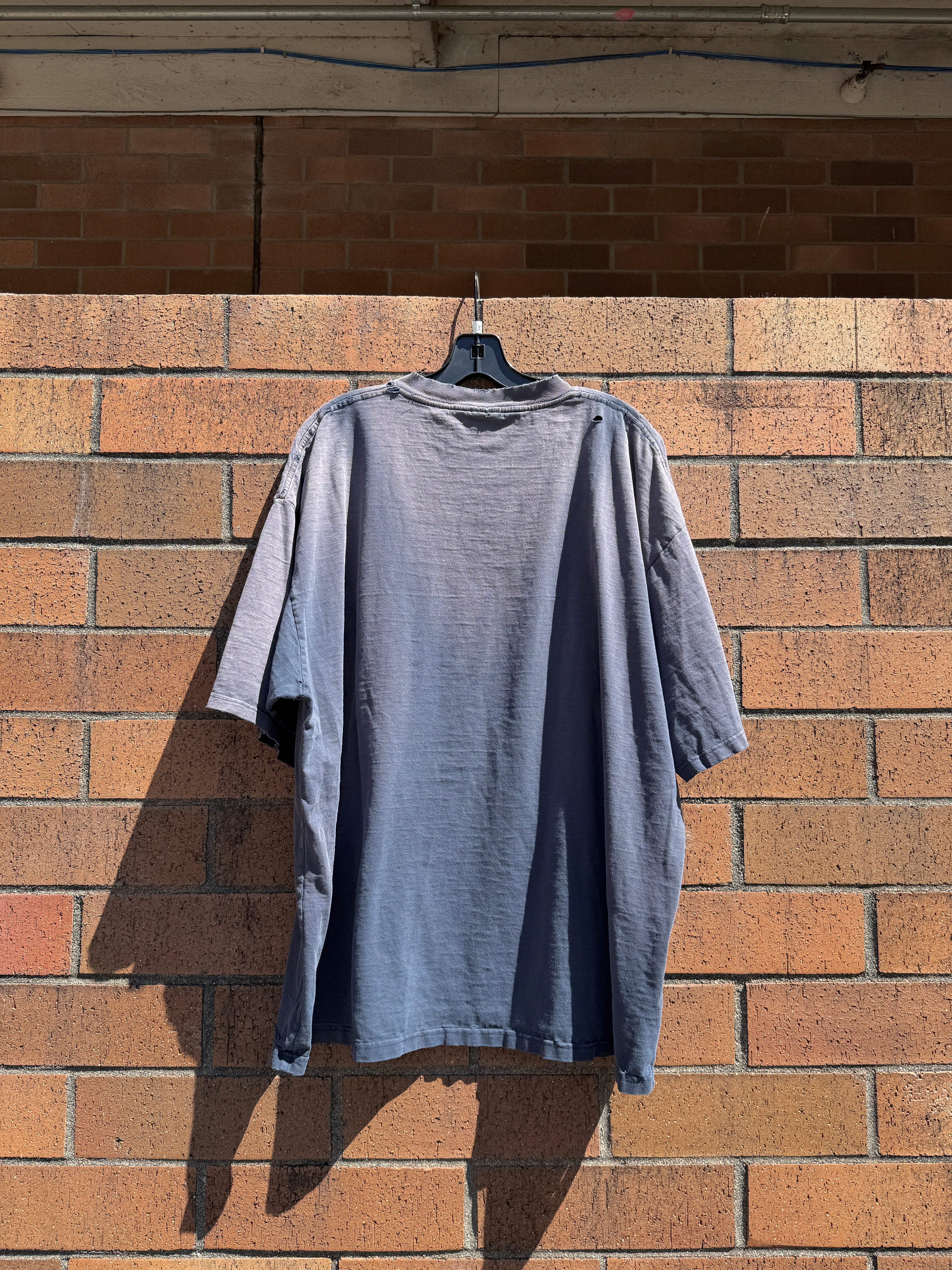 Y2K Carhartt Faded Navy Blue Pocket Tee Size XL
