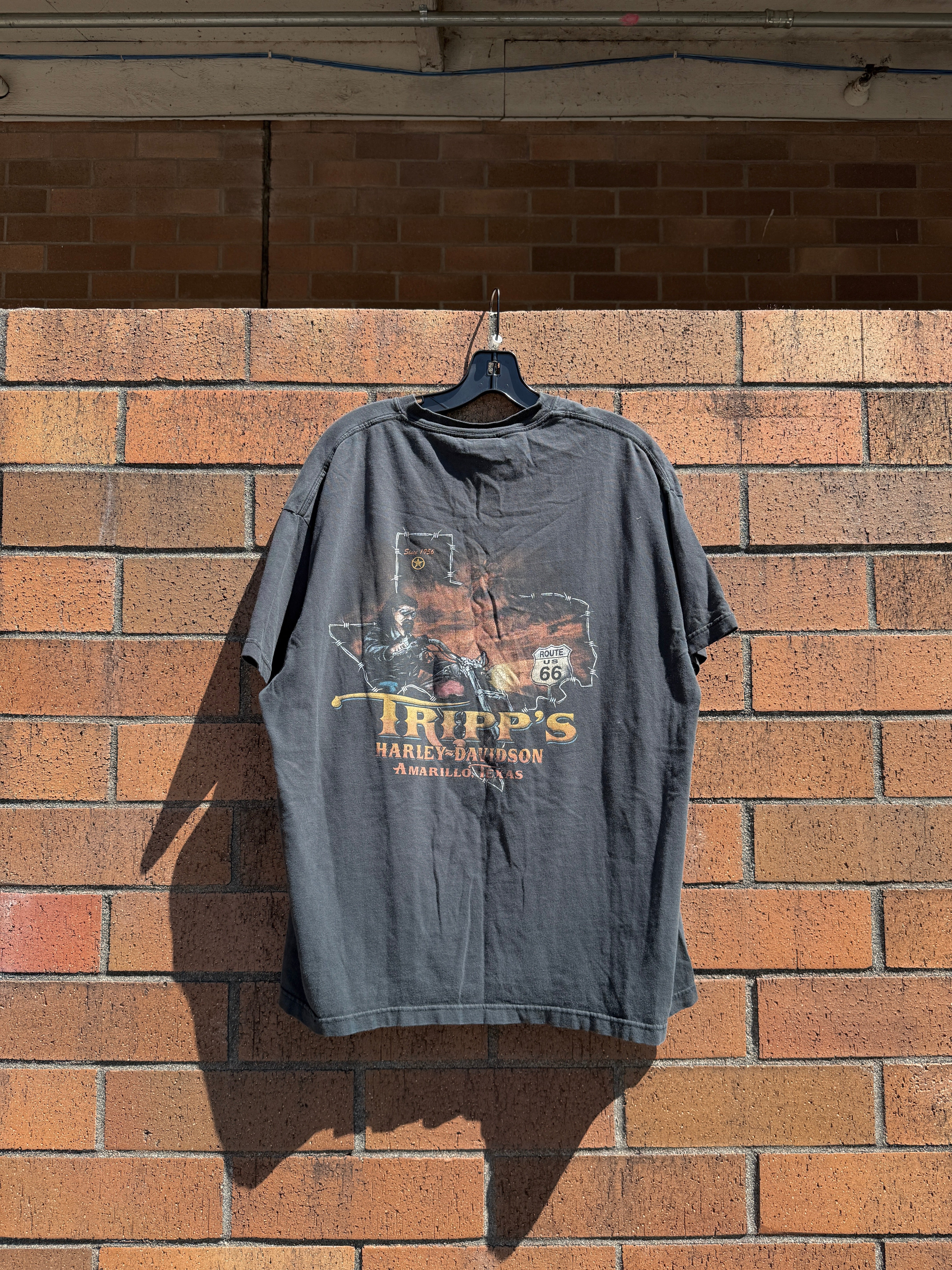 2003 Harley Davidson Tripp's Texas Pocket Tee Size XL