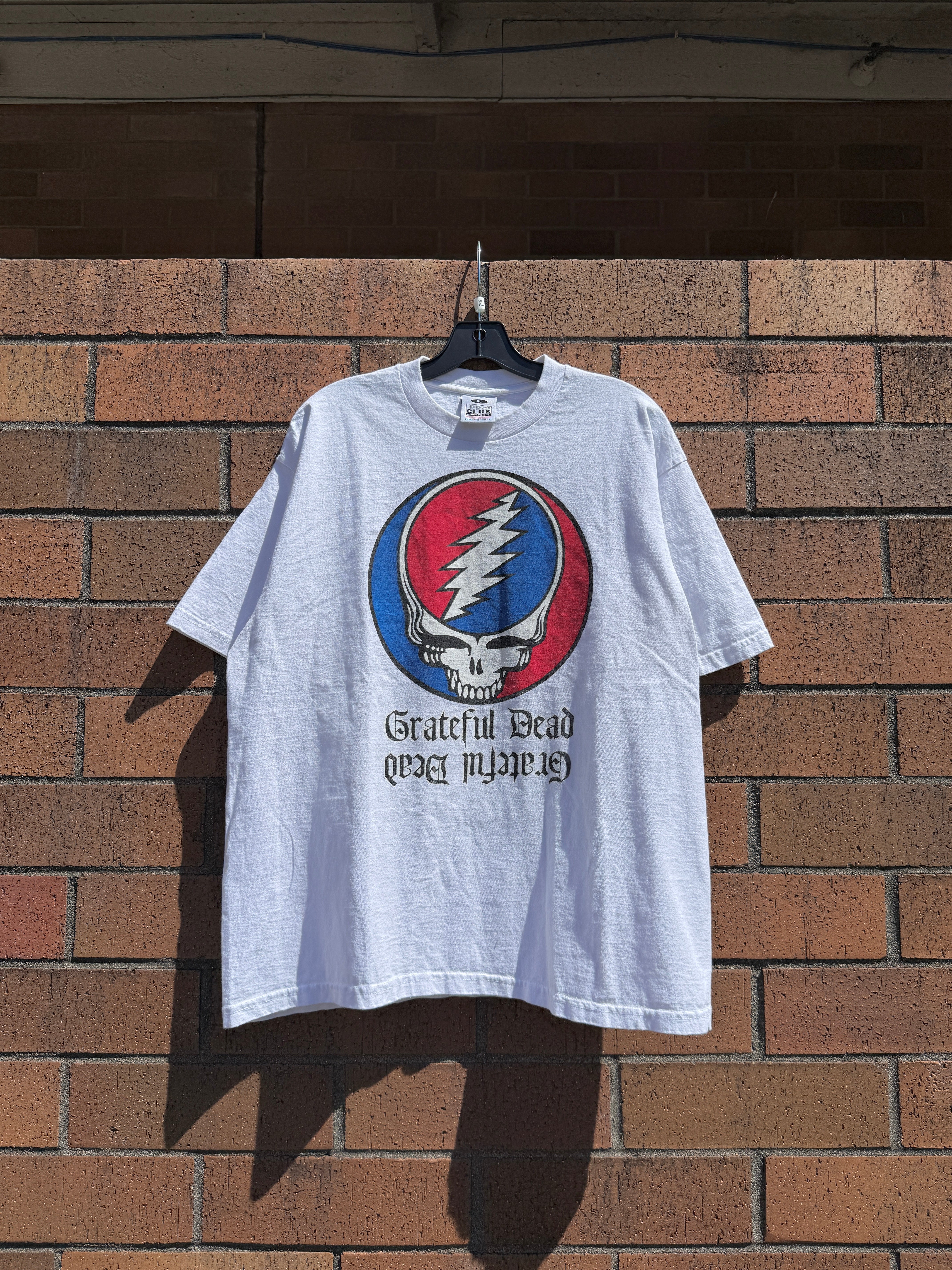 Grateful Dead Mirrored Stealie Pro Club Lot Tee Size XL