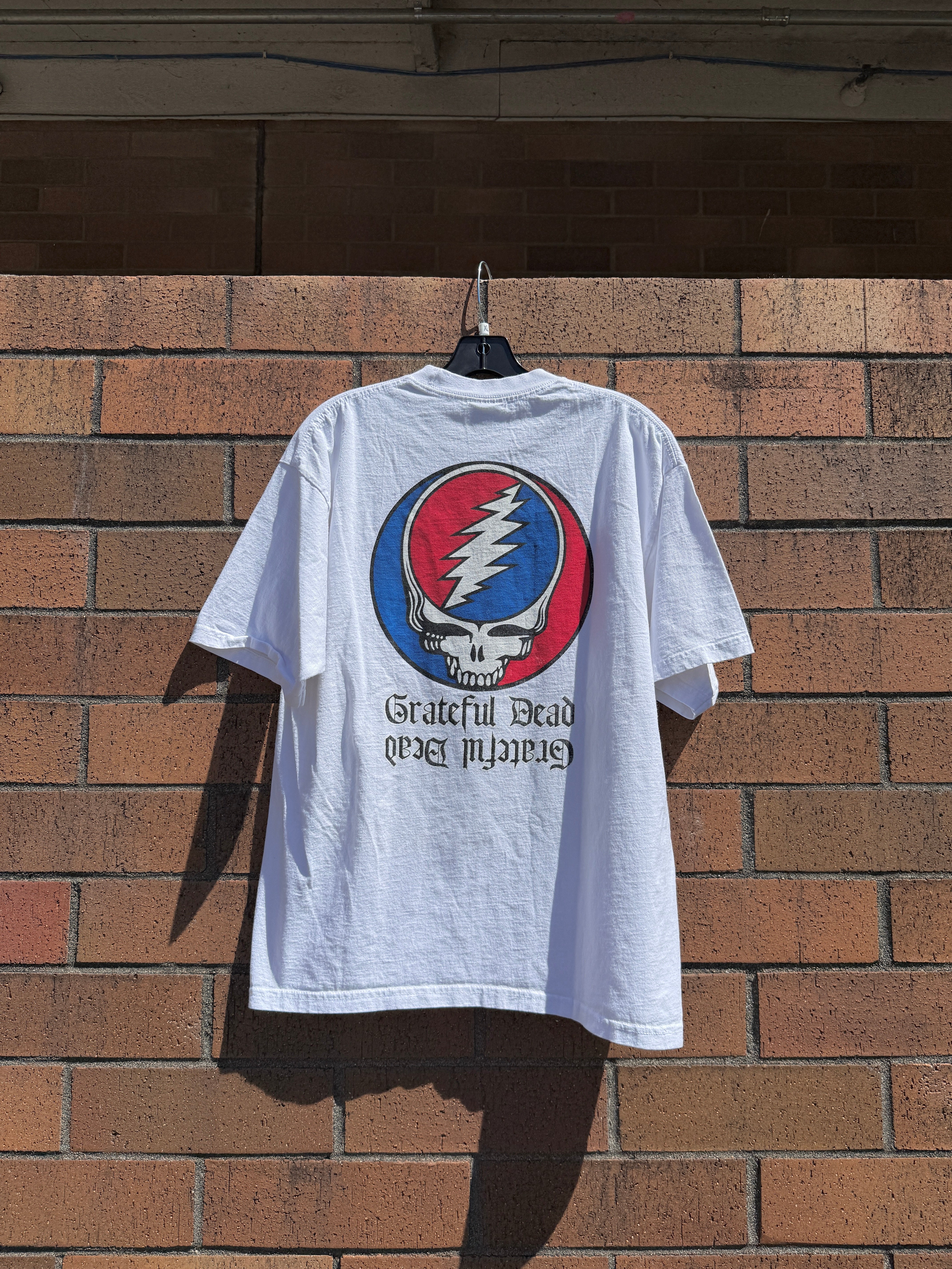 Grateful Dead Mirrored Stealie Pro Club Lot Tee Size XL