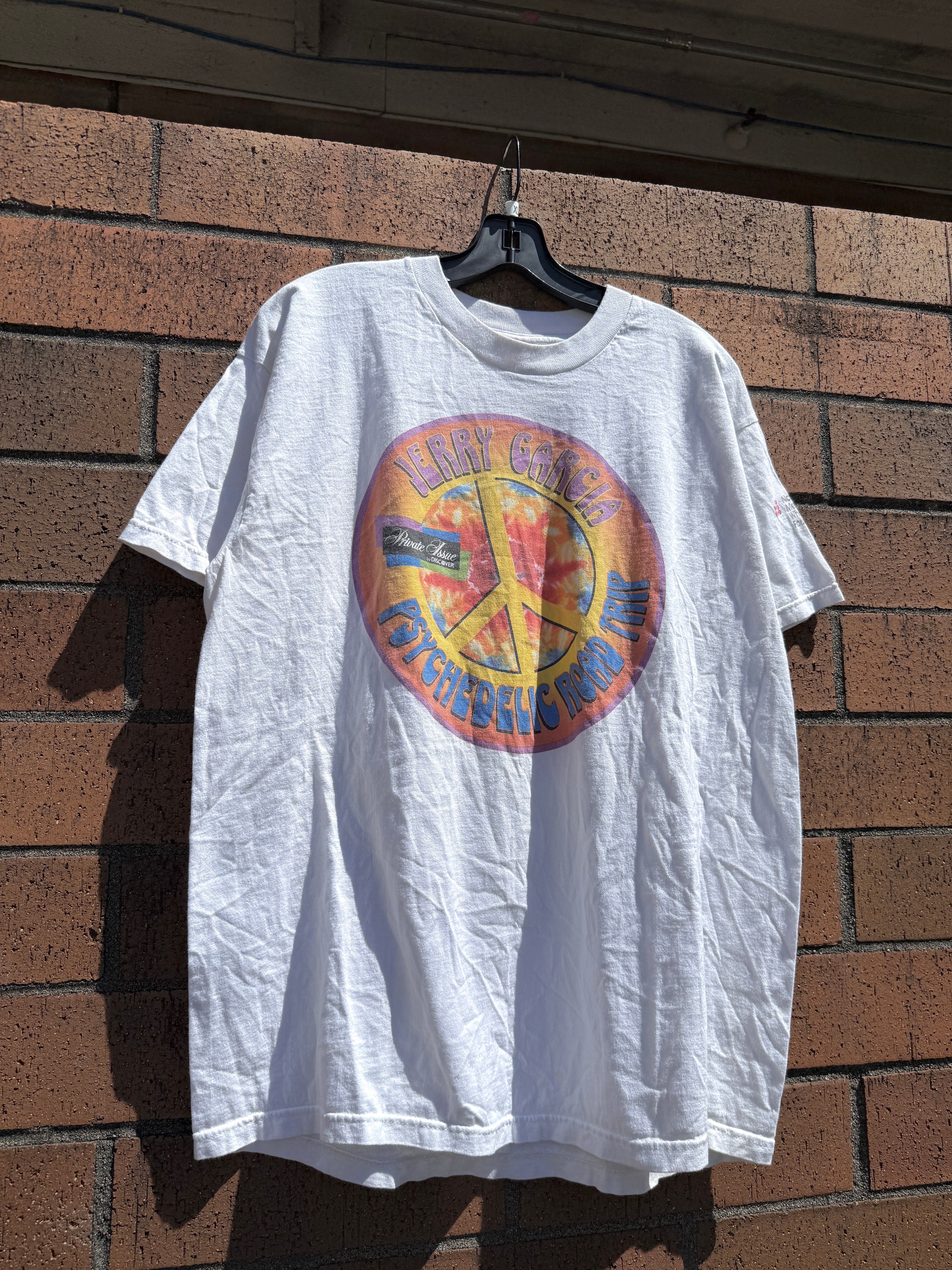 1997 Jerry Garcia Psychedelic Road Trip Grateful Dead Tee Size XL