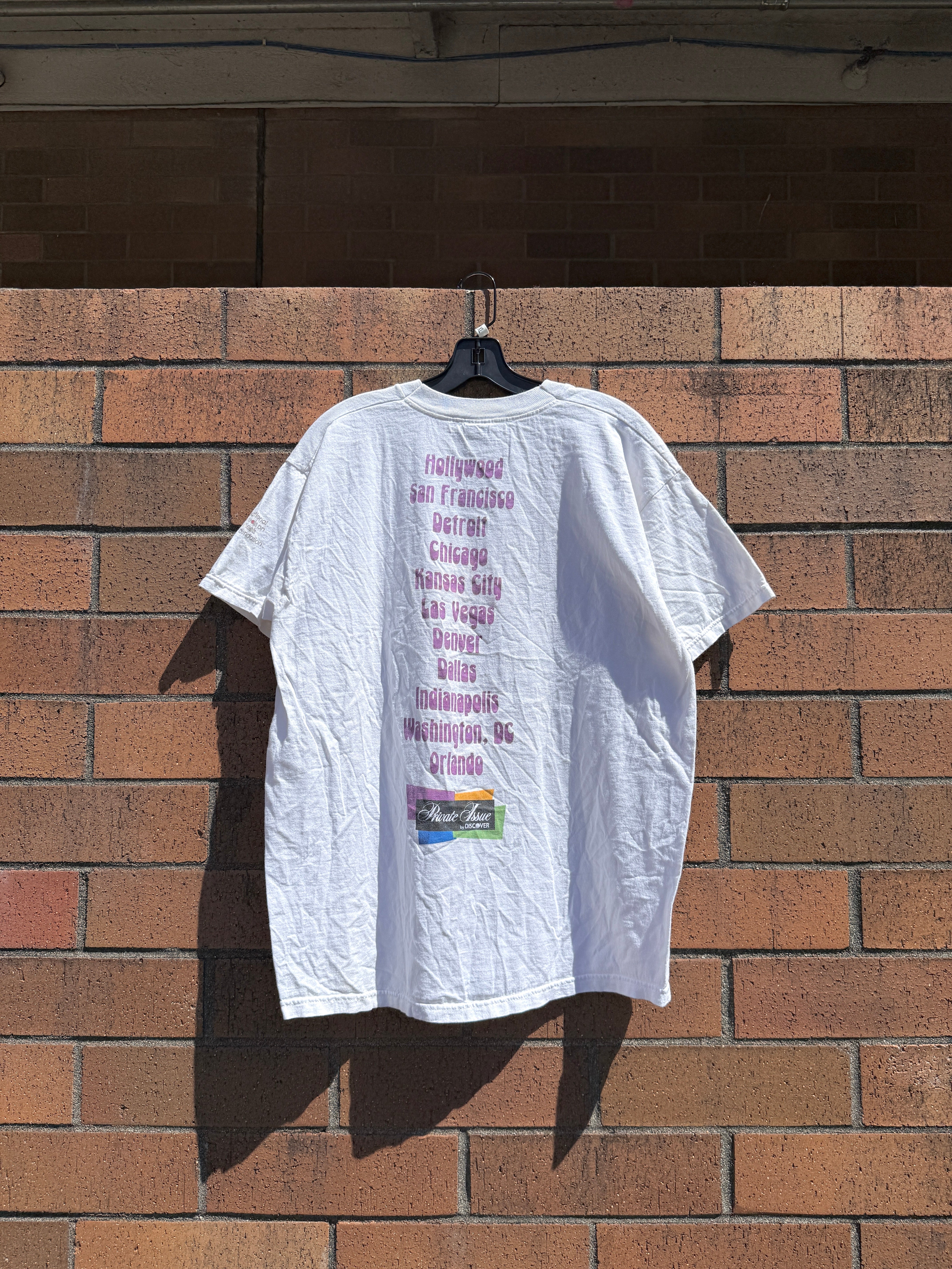 1997 Jerry Garcia Psychedelic Road Trip Grateful Dead Tee Size XL