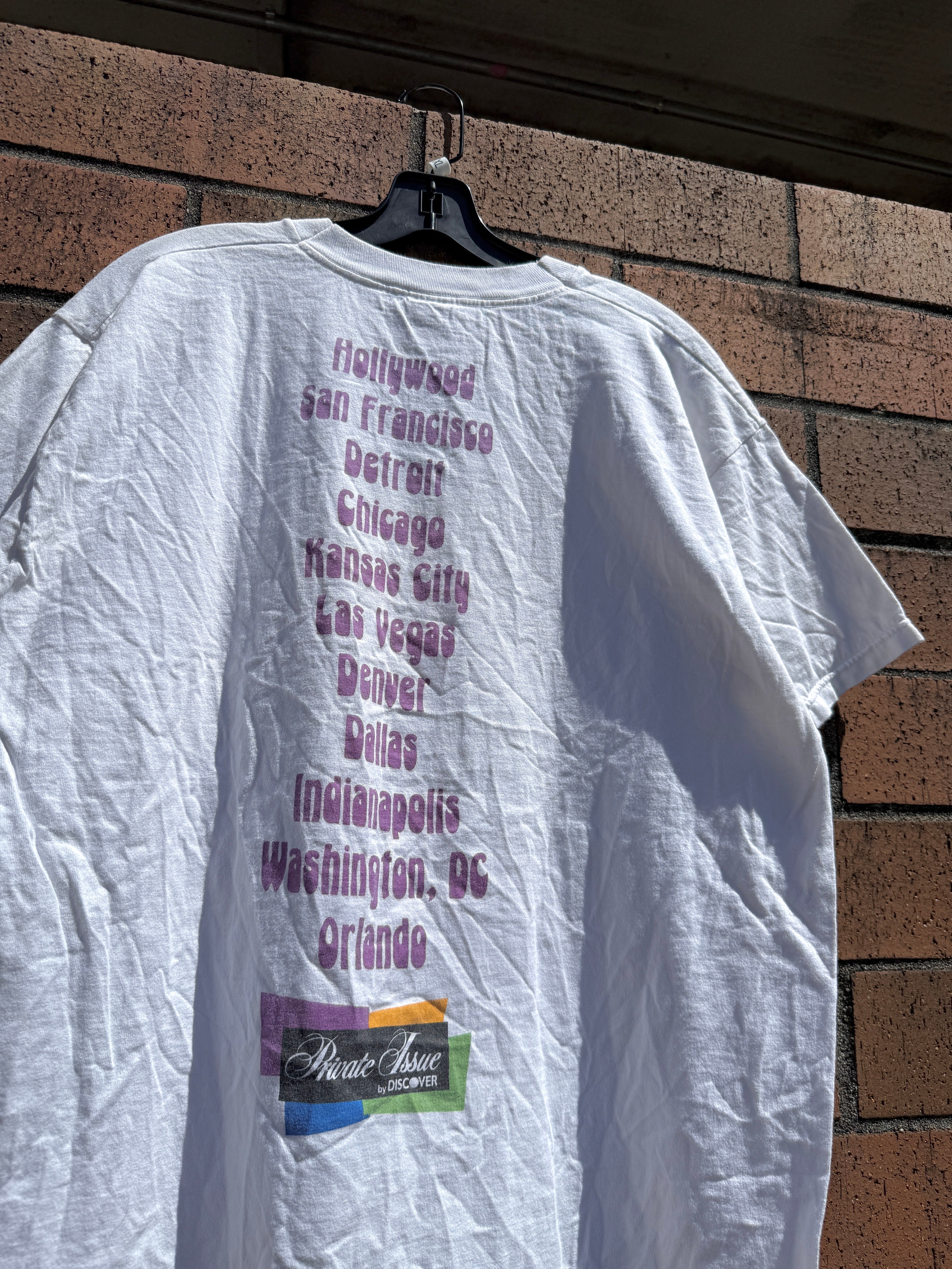 1997 Jerry Garcia Psychedelic Road Trip Grateful Dead Tee Size XL
