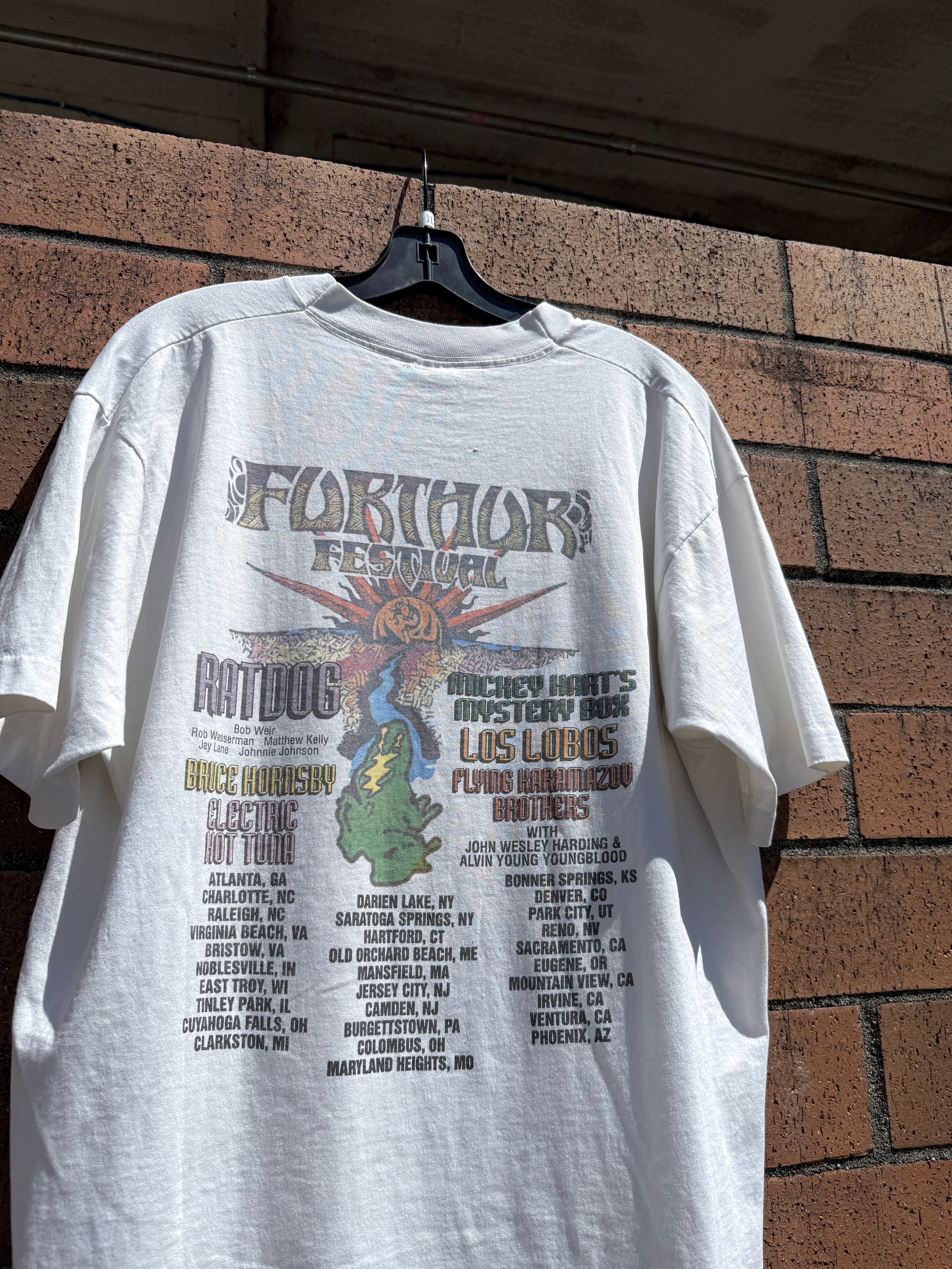 1996 Furthur Festival Grateful Dead Tee Size XL