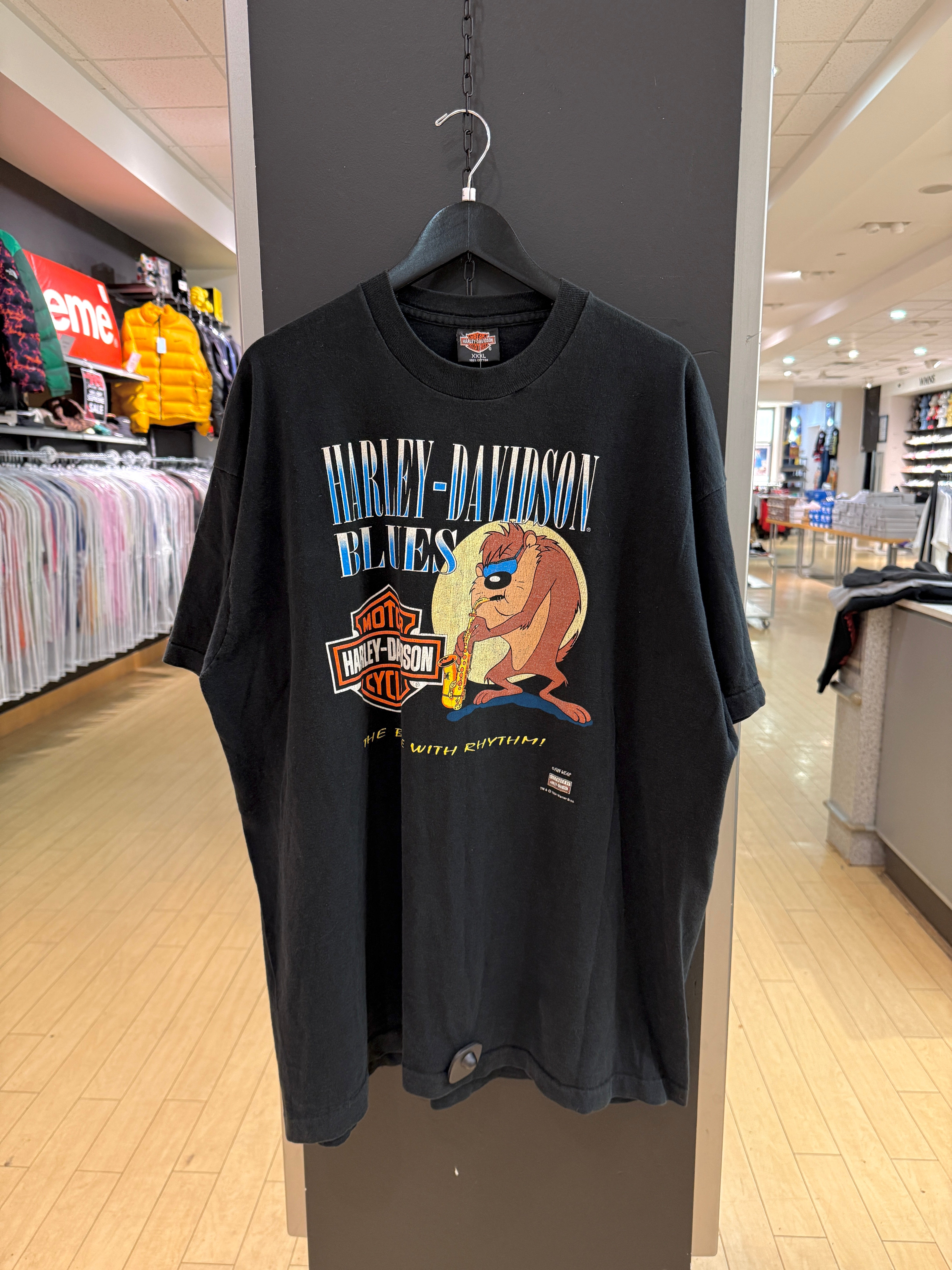 1994 Harley Davidson LA Taz Blues Tee Sz 3XL