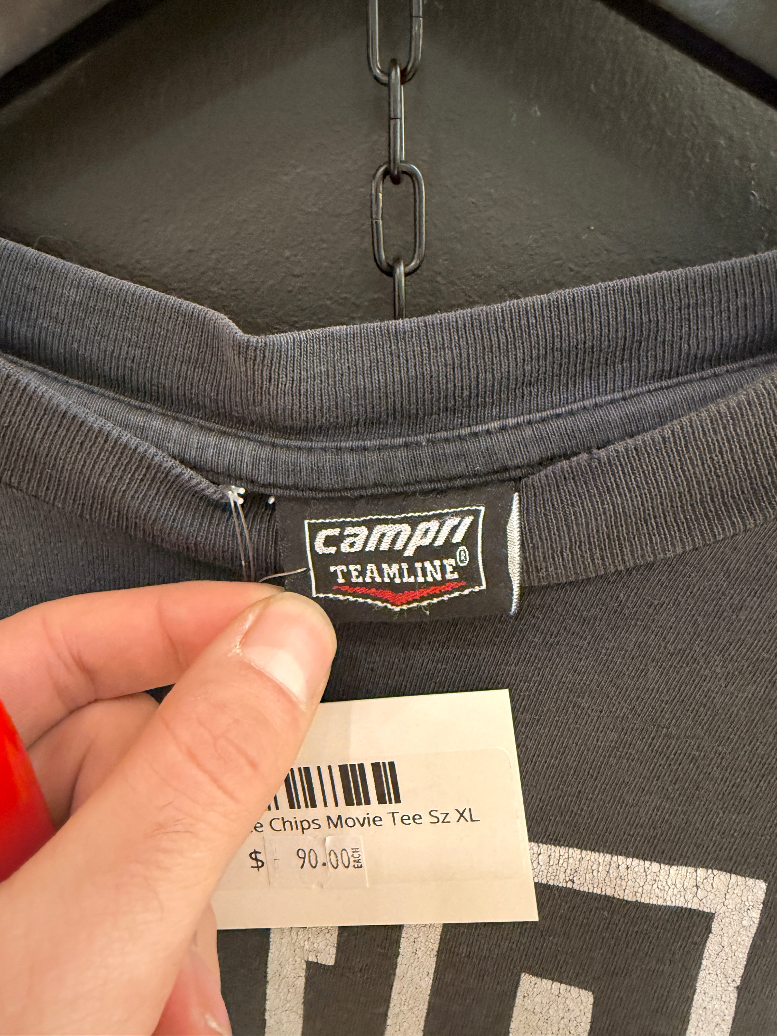 1994 Shaq Blue Chips Movie Tee Sz XL