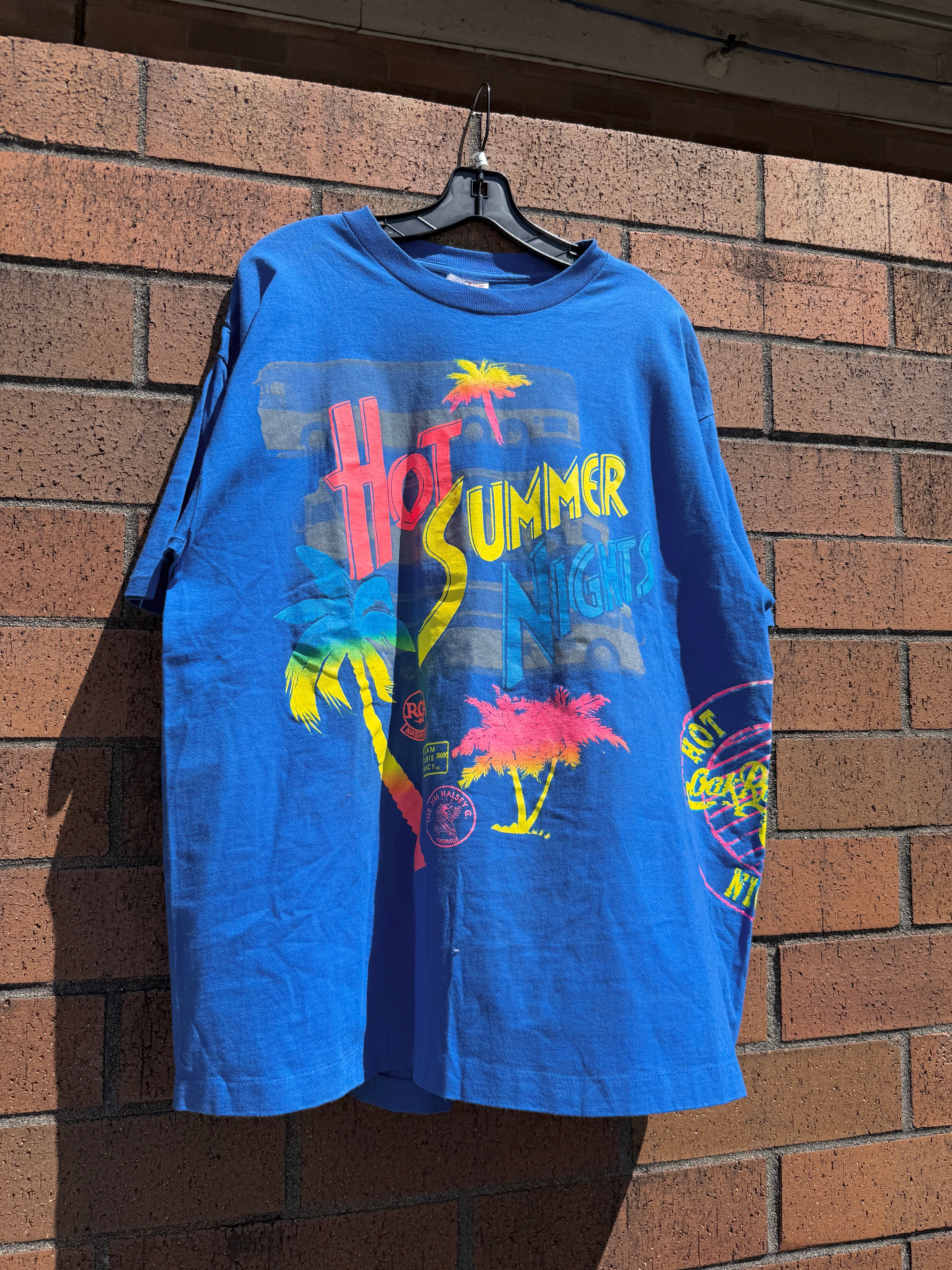 90s Hot Summer Nights The Oak Ridge Boys AOP Tee Size XXL