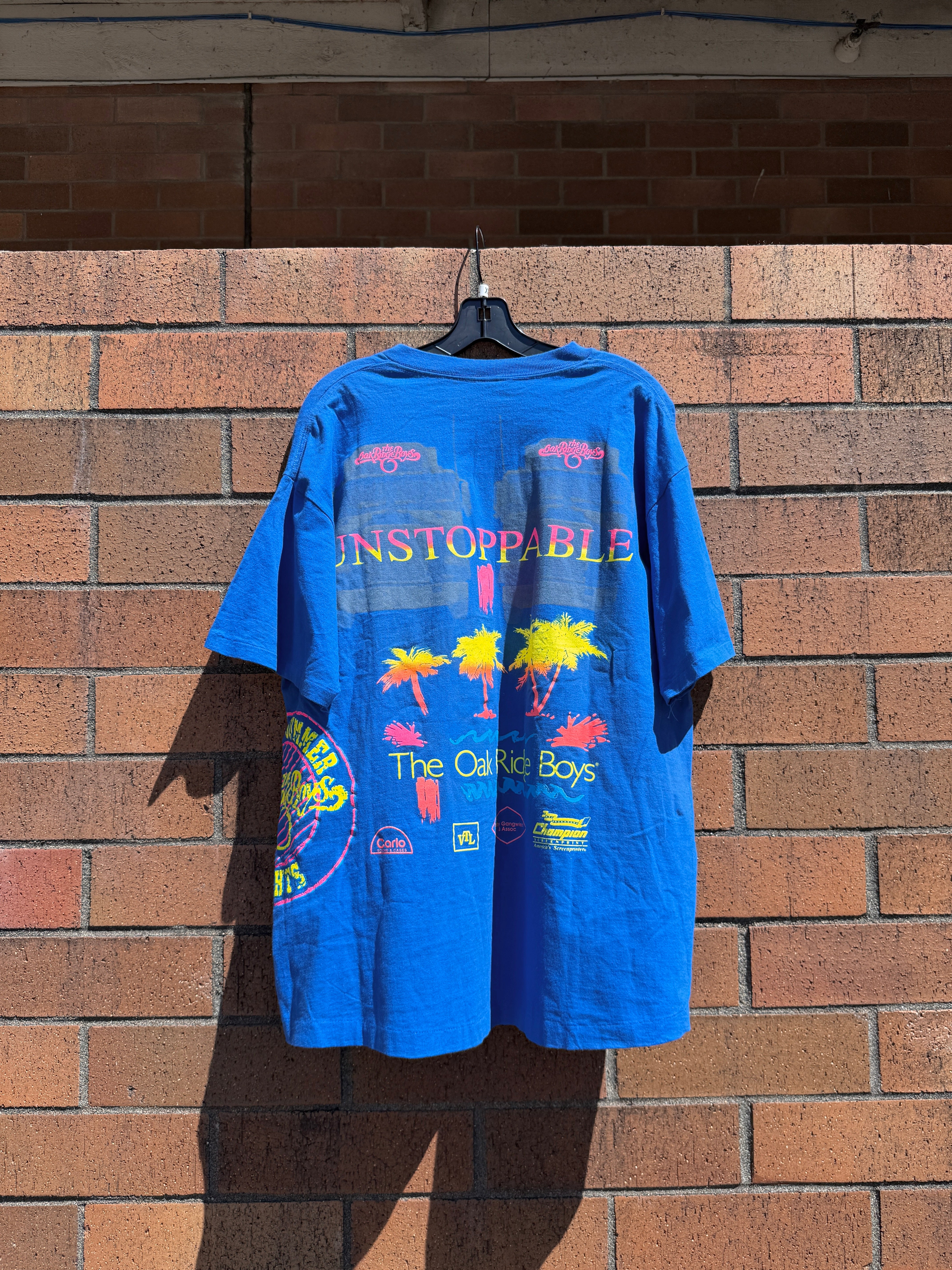 90s Hot Summer Nights The Oak Ridge Boys AOP Tee Size XXL