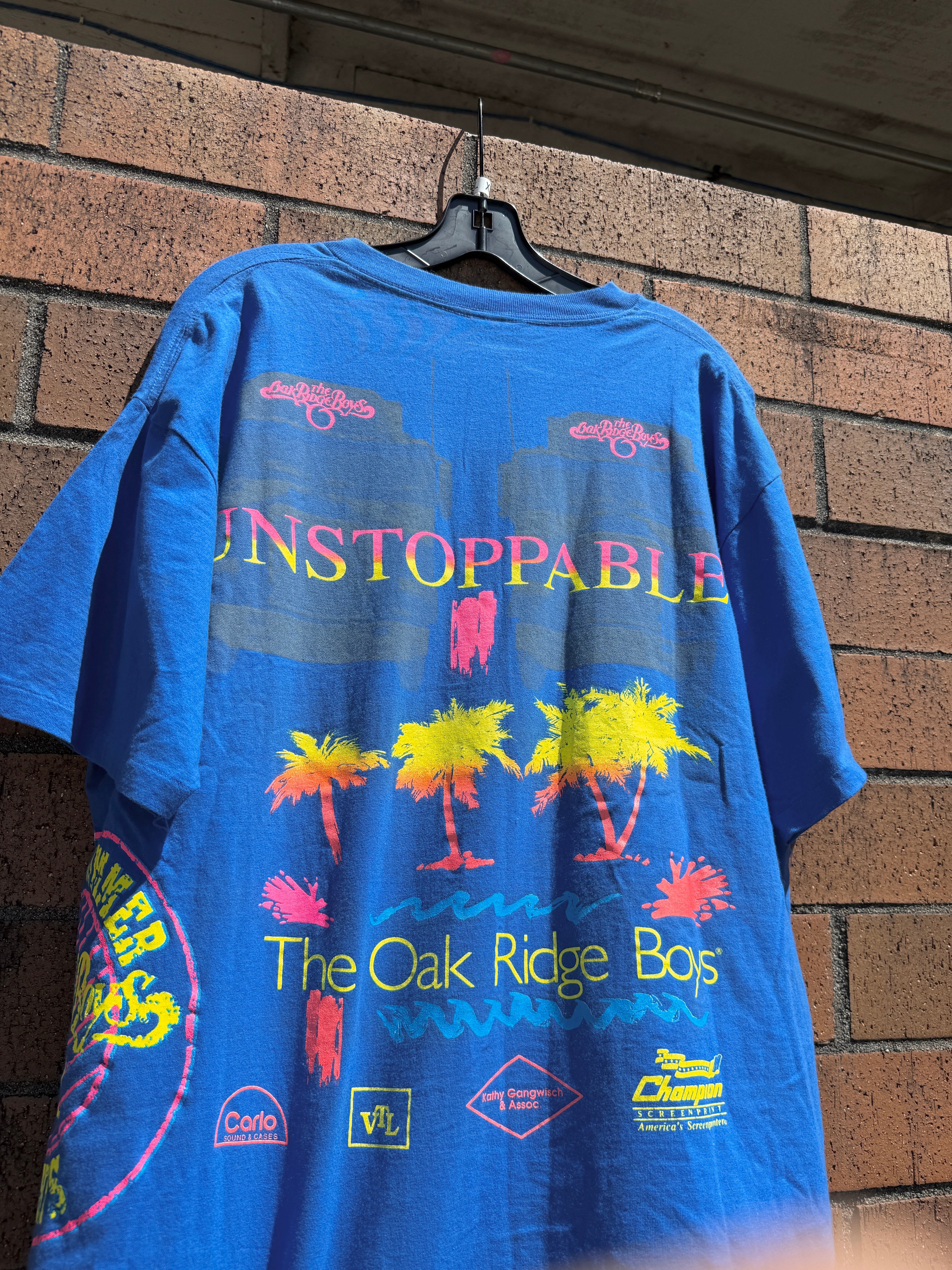 90s Hot Summer Nights The Oak Ridge Boys AOP Tee Size XXL