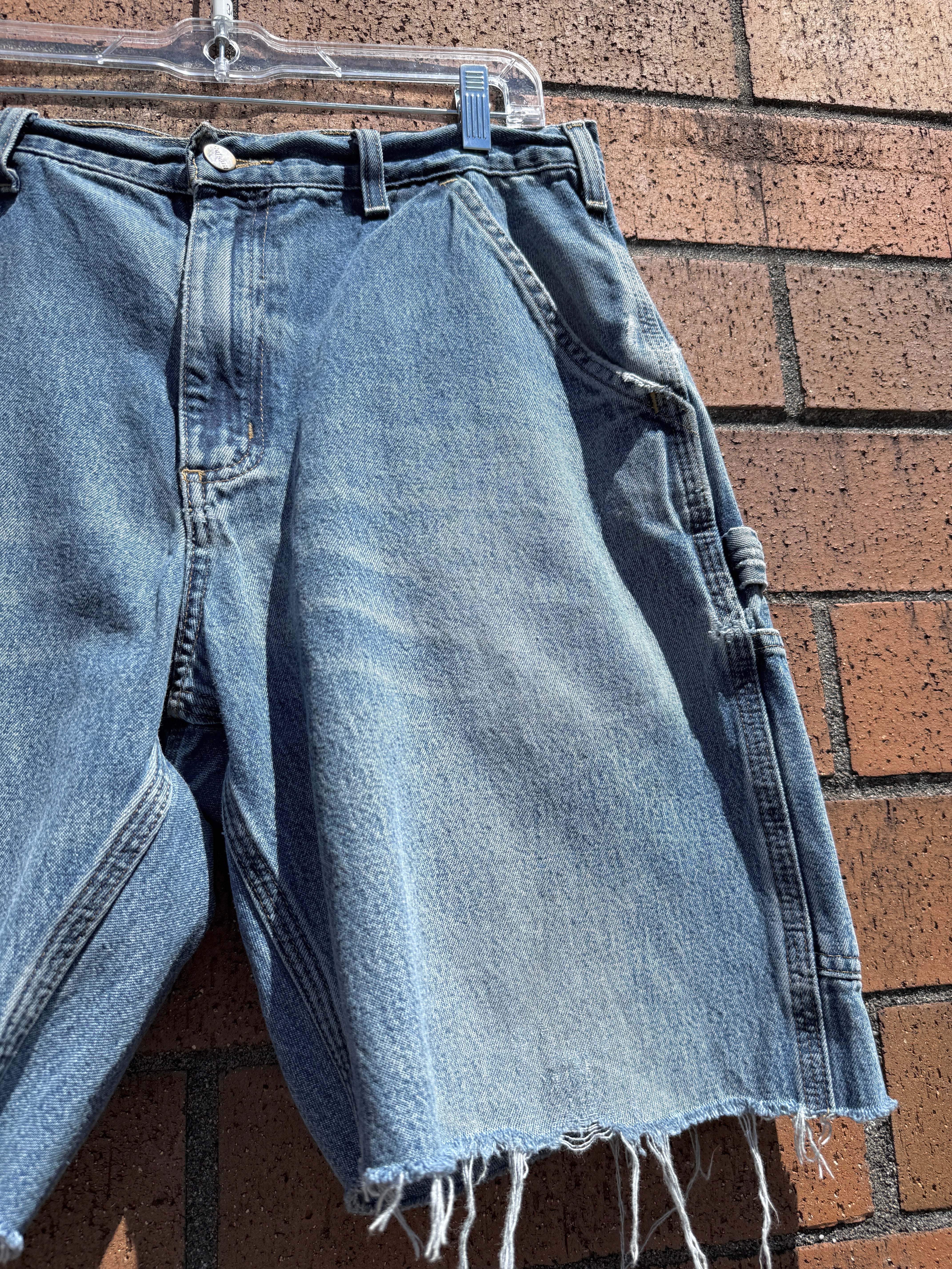 2011 Carhartt Denim Carpenter Shorts Size 34