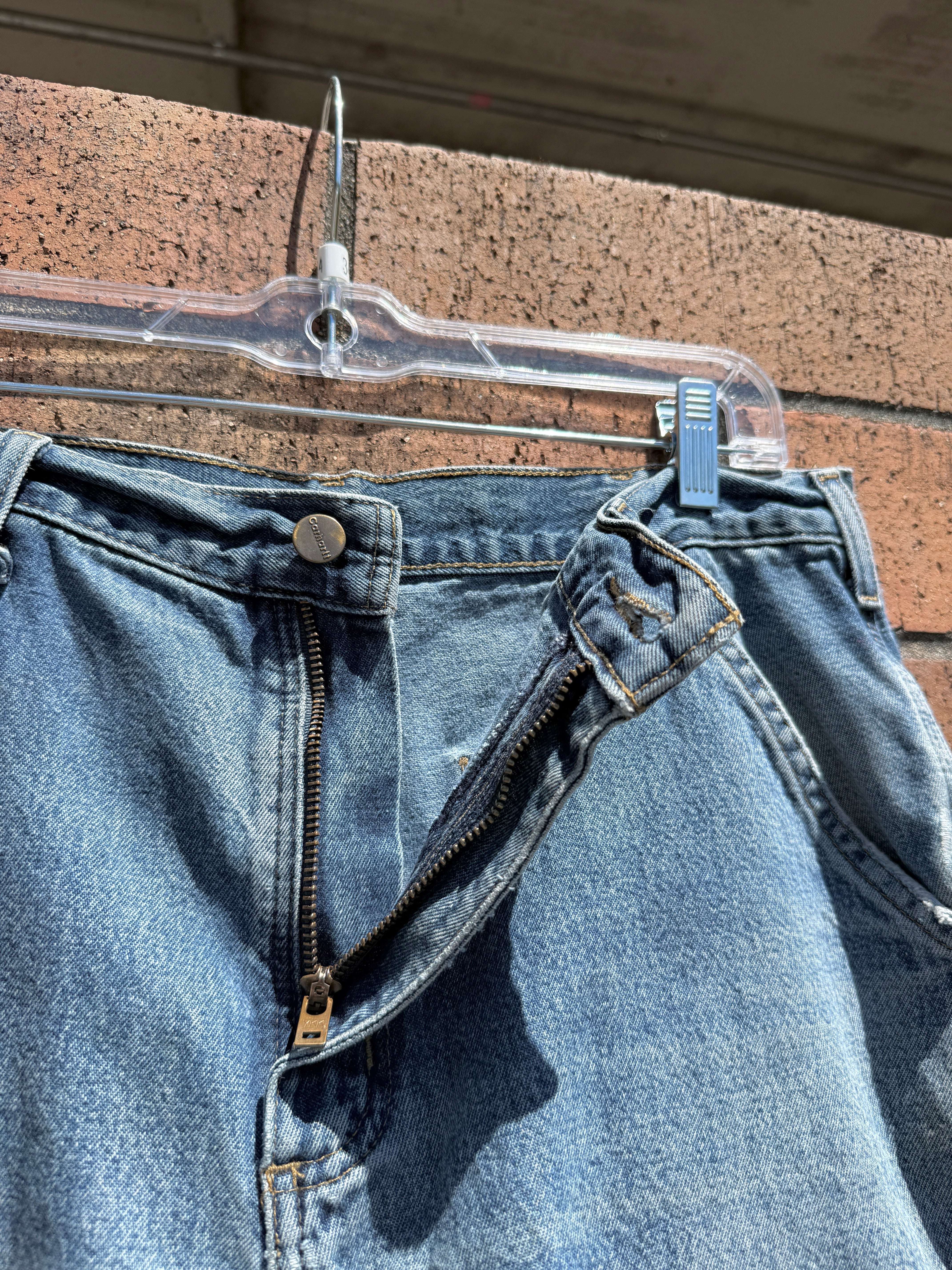 2011 Carhartt Denim Carpenter Shorts Size 34