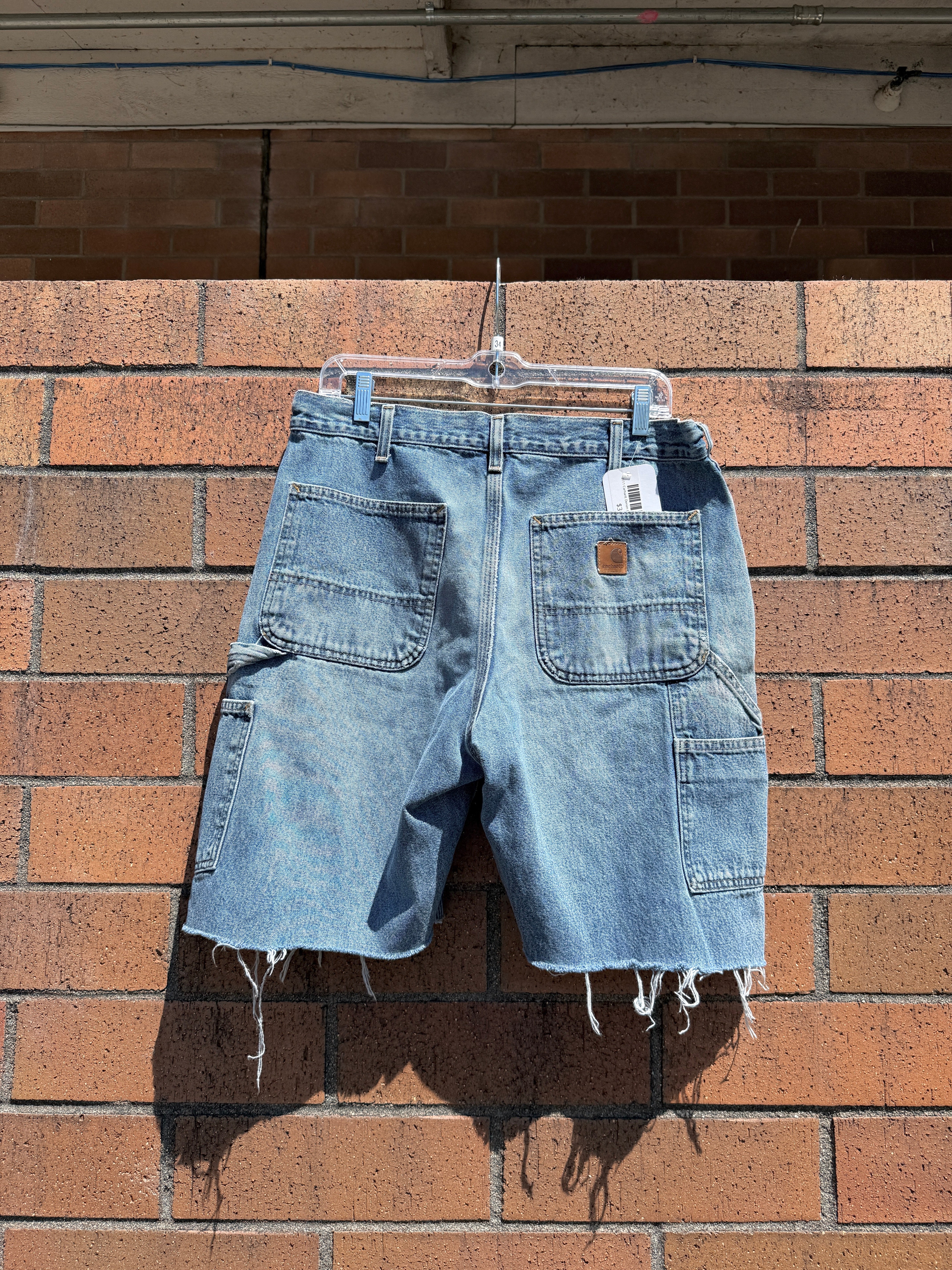 2011 Carhartt Denim Carpenter Shorts Size 34