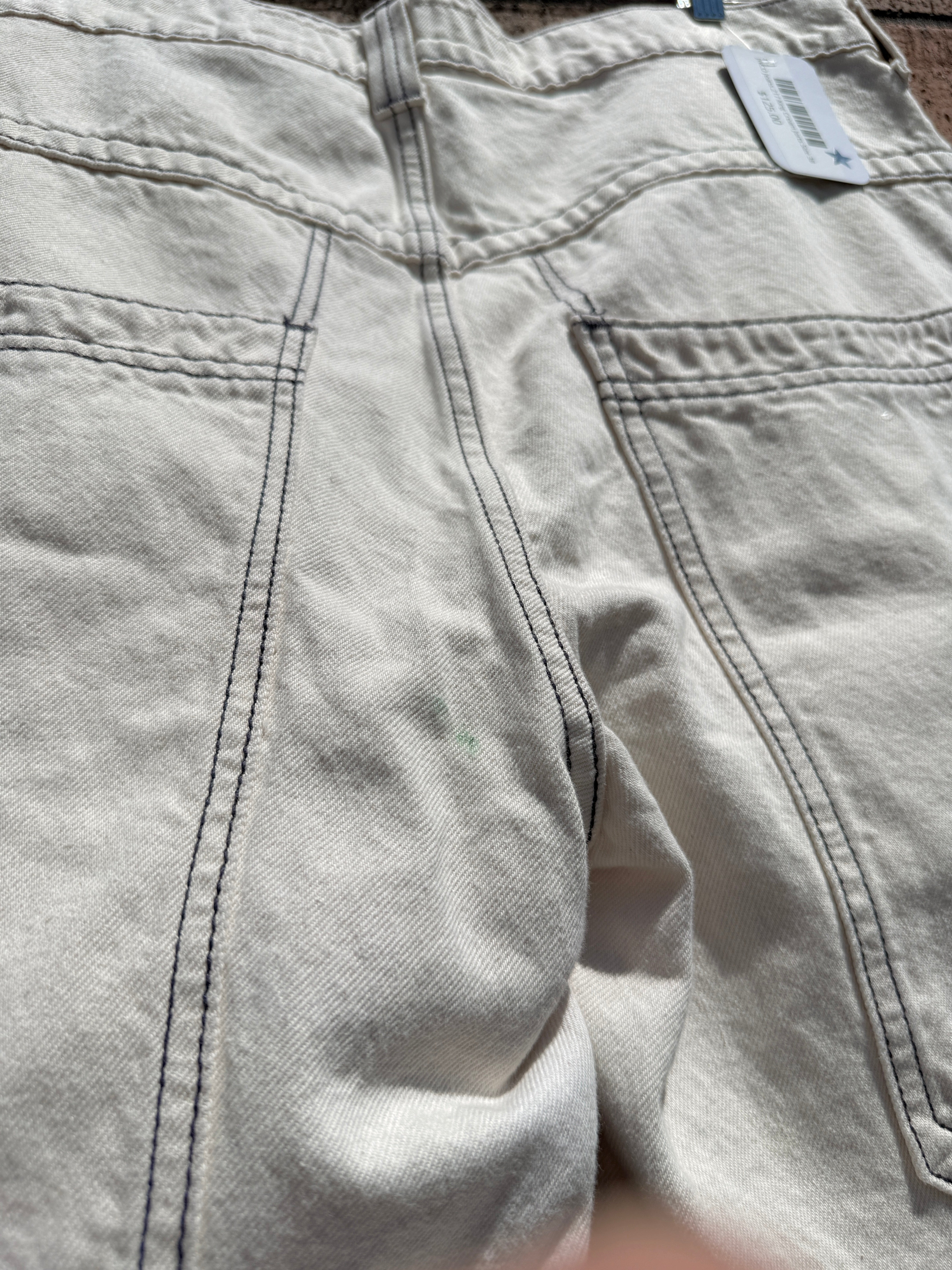 JNCO Jeans 217 King Cream Jorts Size 38
