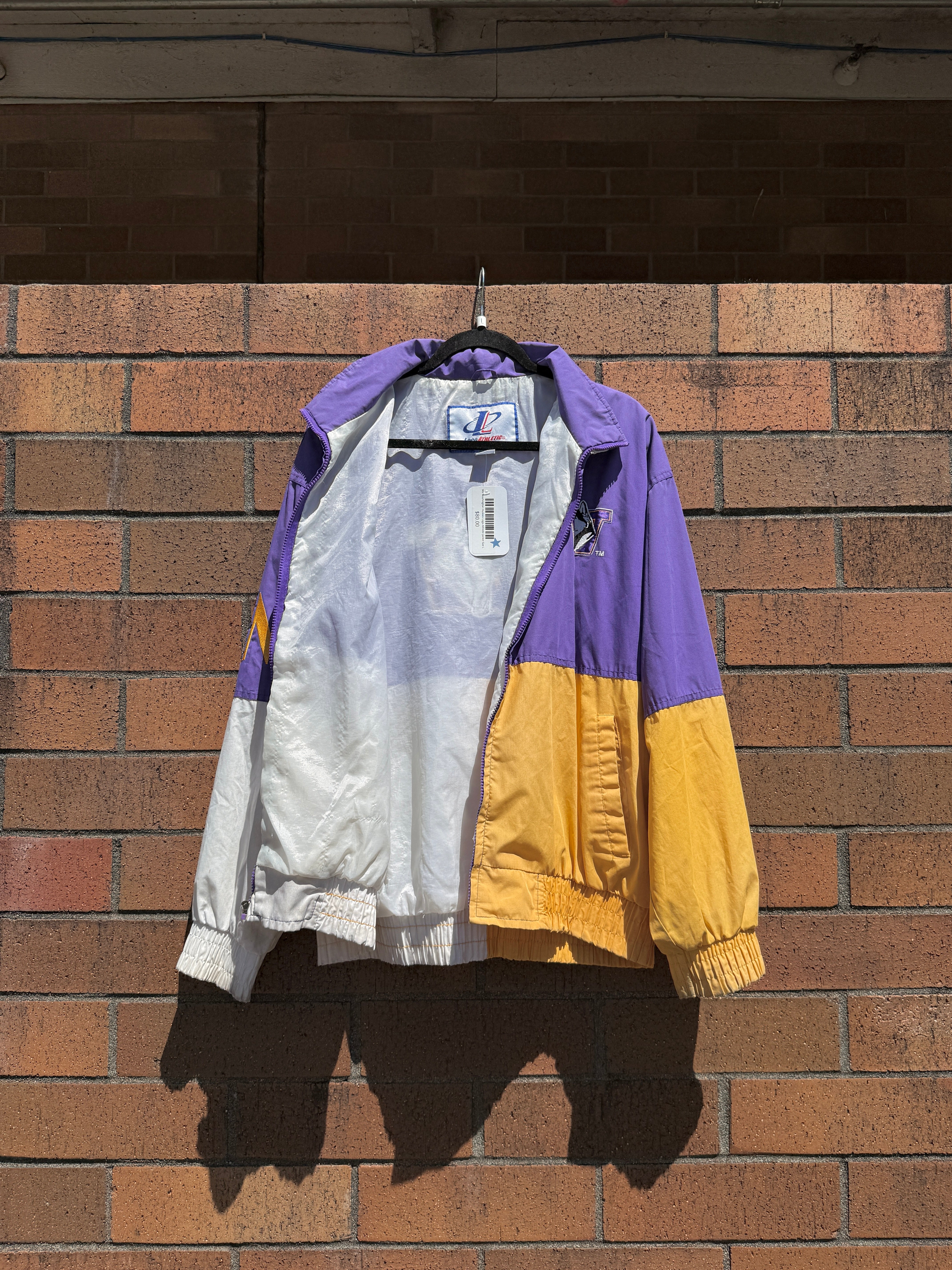 90s Washington Huskies Logo Athletic Jacket Size L