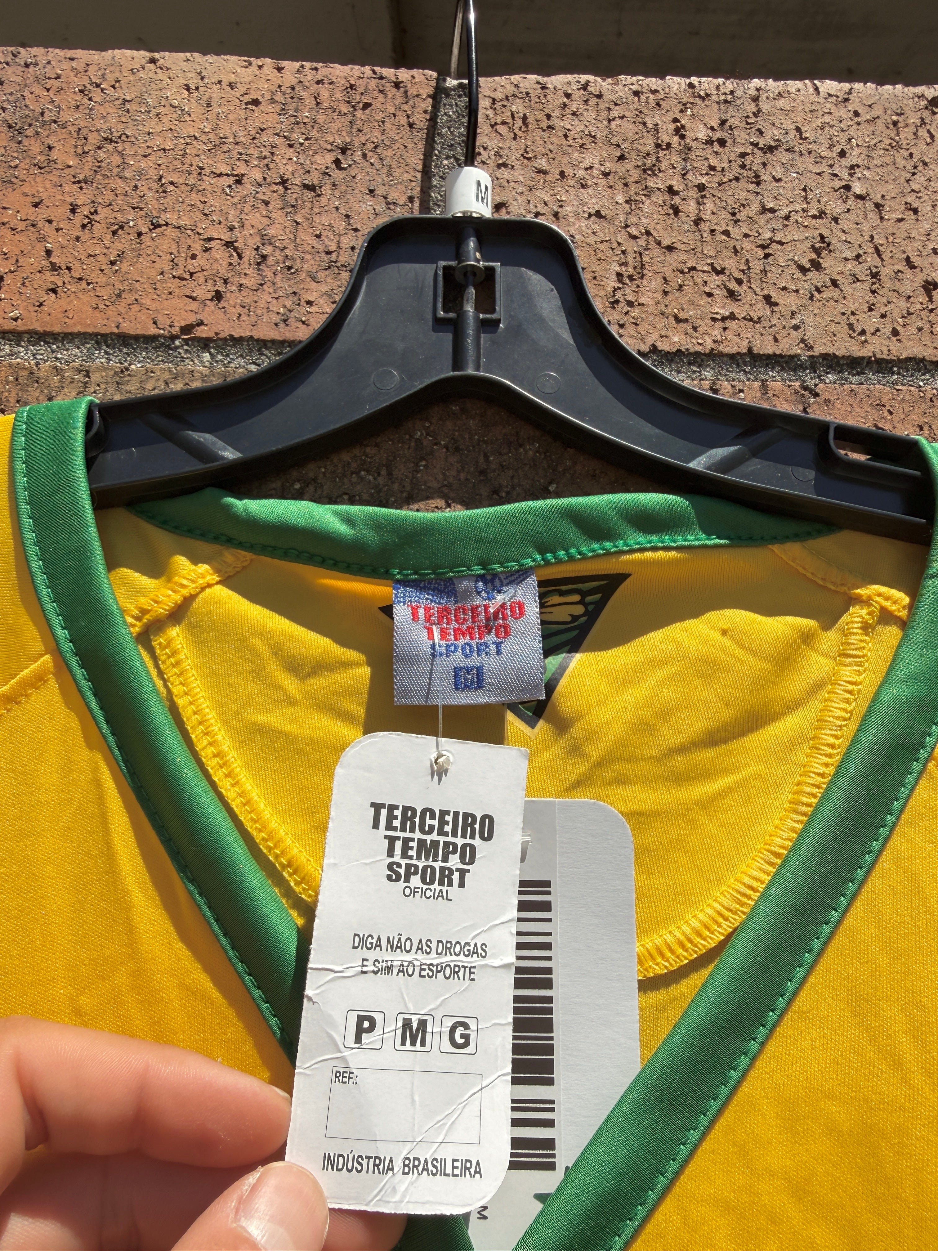 Y2K Brazil Terceiro Tempo Sport Soccer Jersey Size M