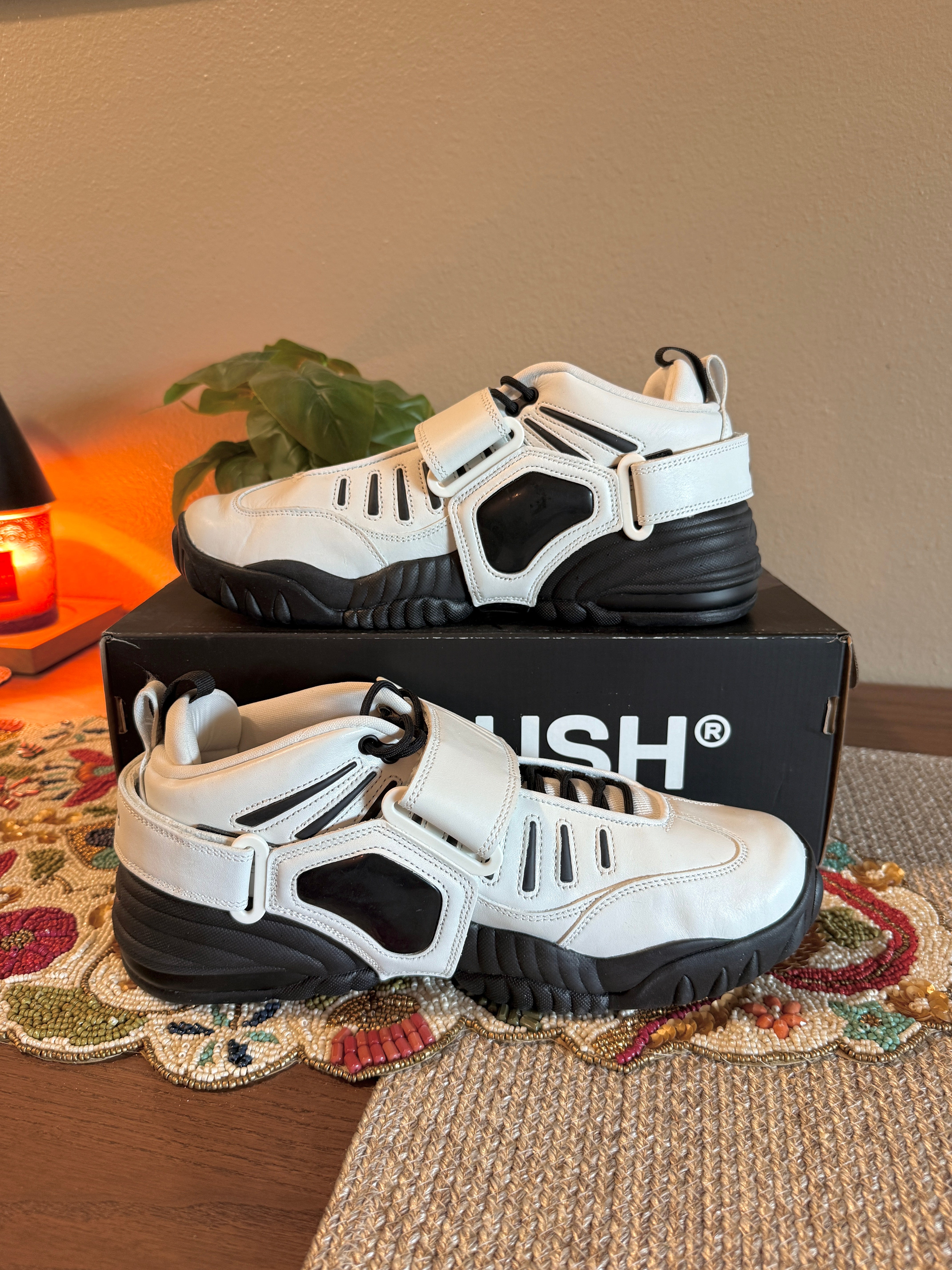 Nike Air Adjust Force AMBUSH Summit White Black Size 11.5