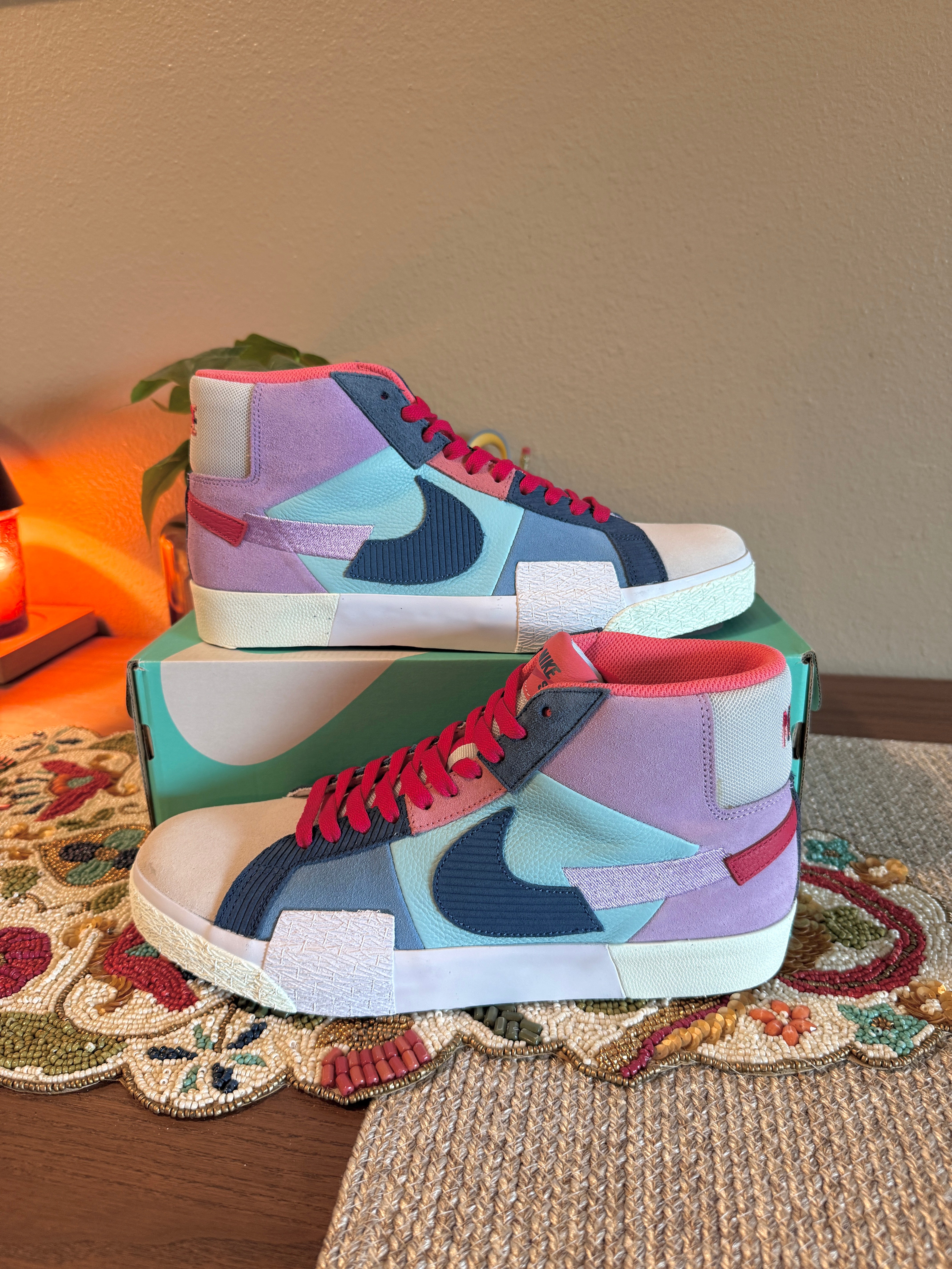Nike SB Zoom Blazer Mid Mosaic Size 11.5