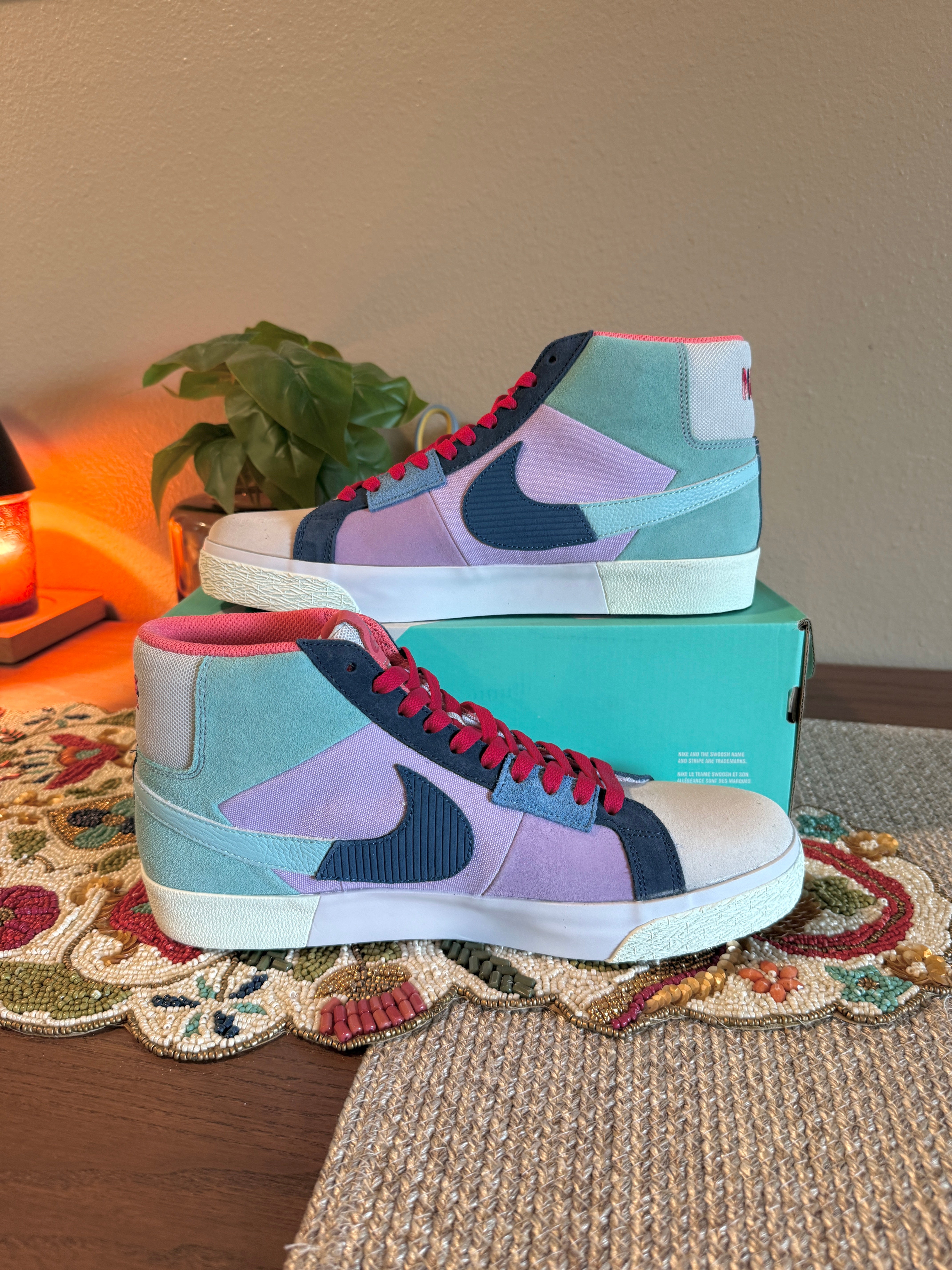 Nike SB Zoom Blazer Mid Mosaic Size 11.5